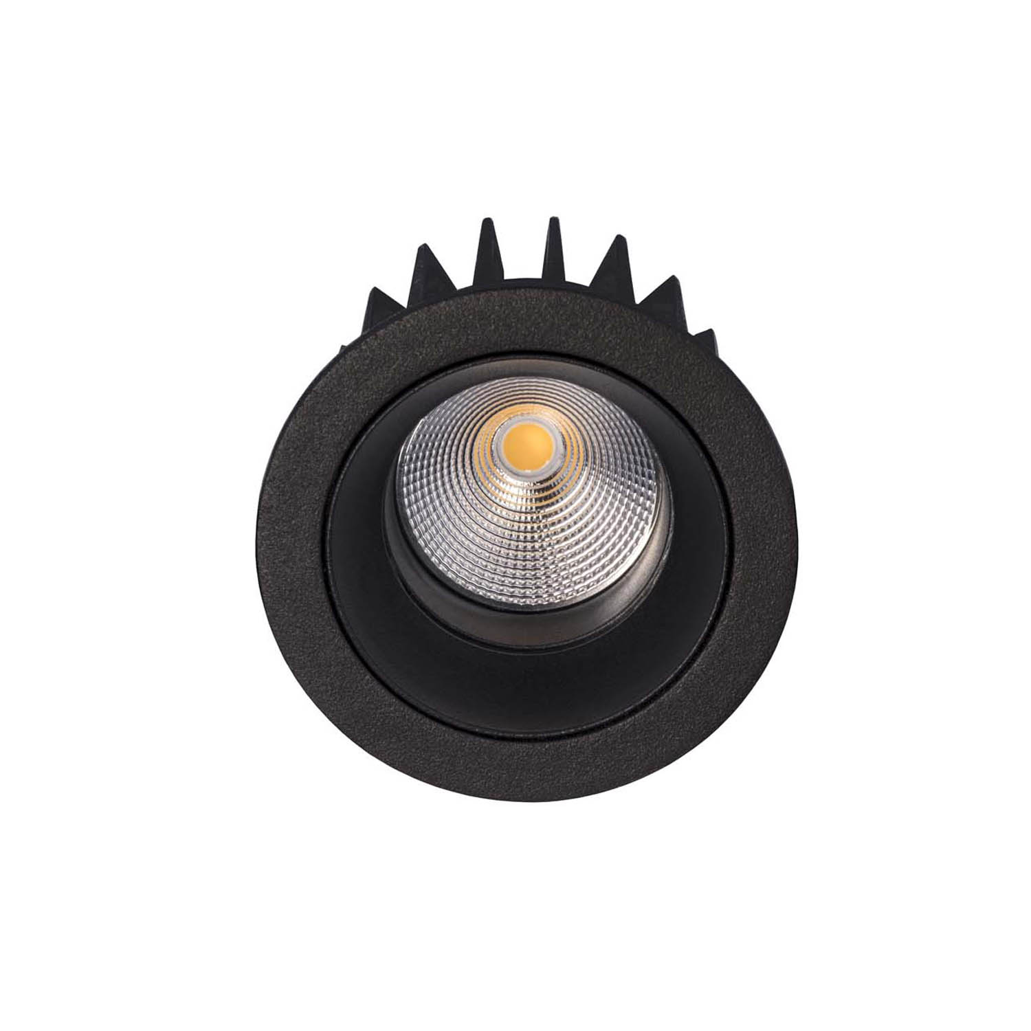 Led trend Round noir mat 2700K 9W 230 V 