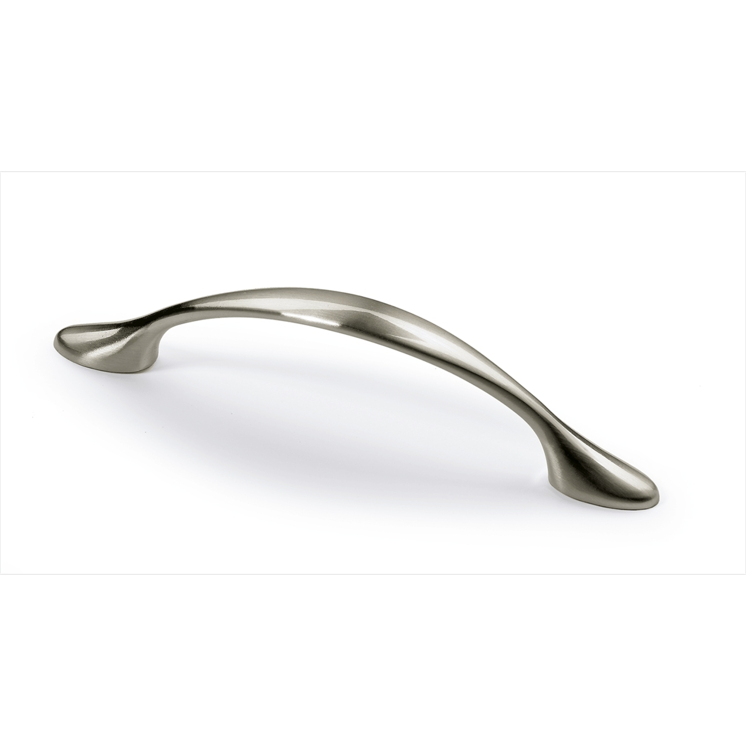 Poignée Haida, entraxe de perçages 96, L 126 mm, B 13 mm, H 22 mm, aspect inox brossé