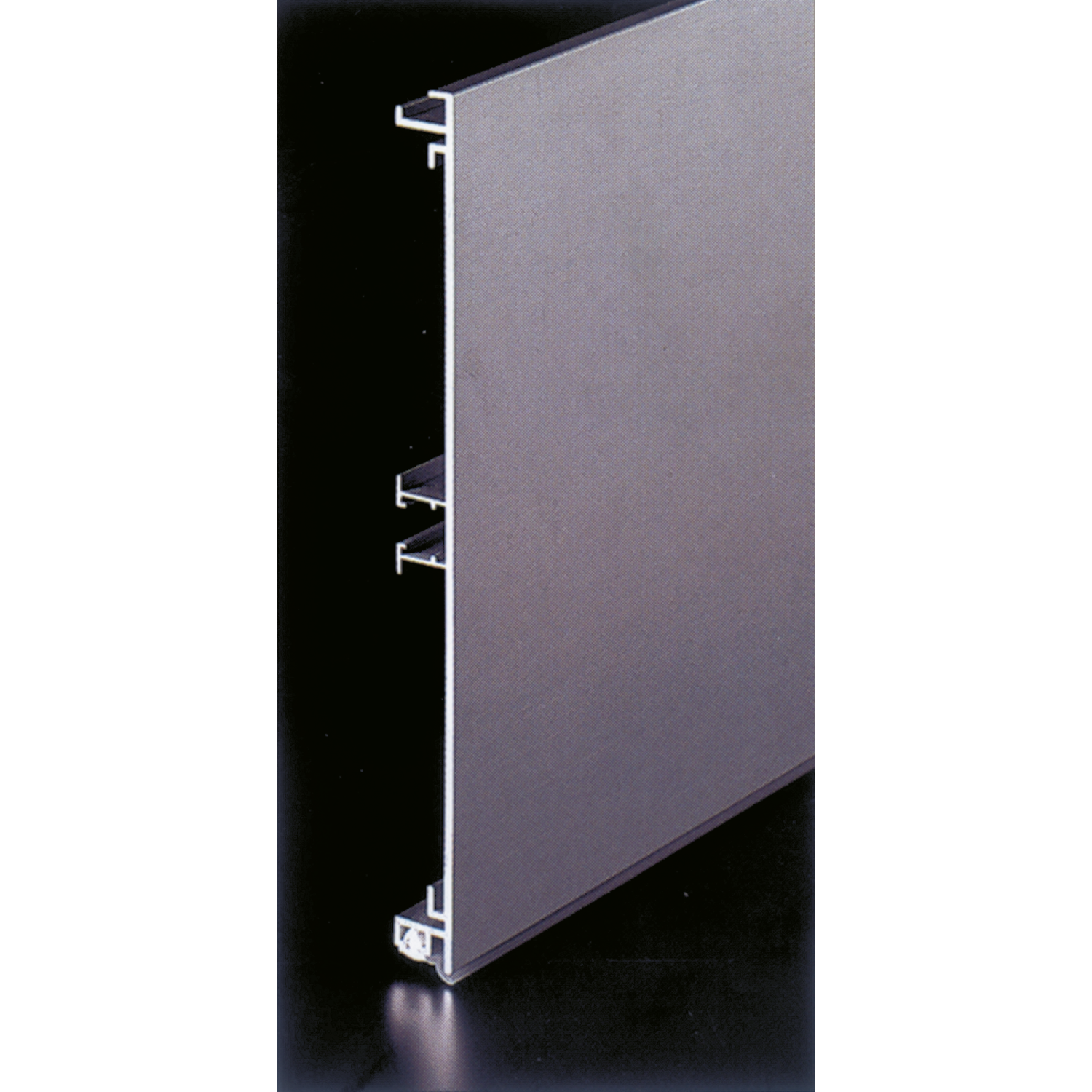 Plint 4070 alu h.100mm l.4100mm