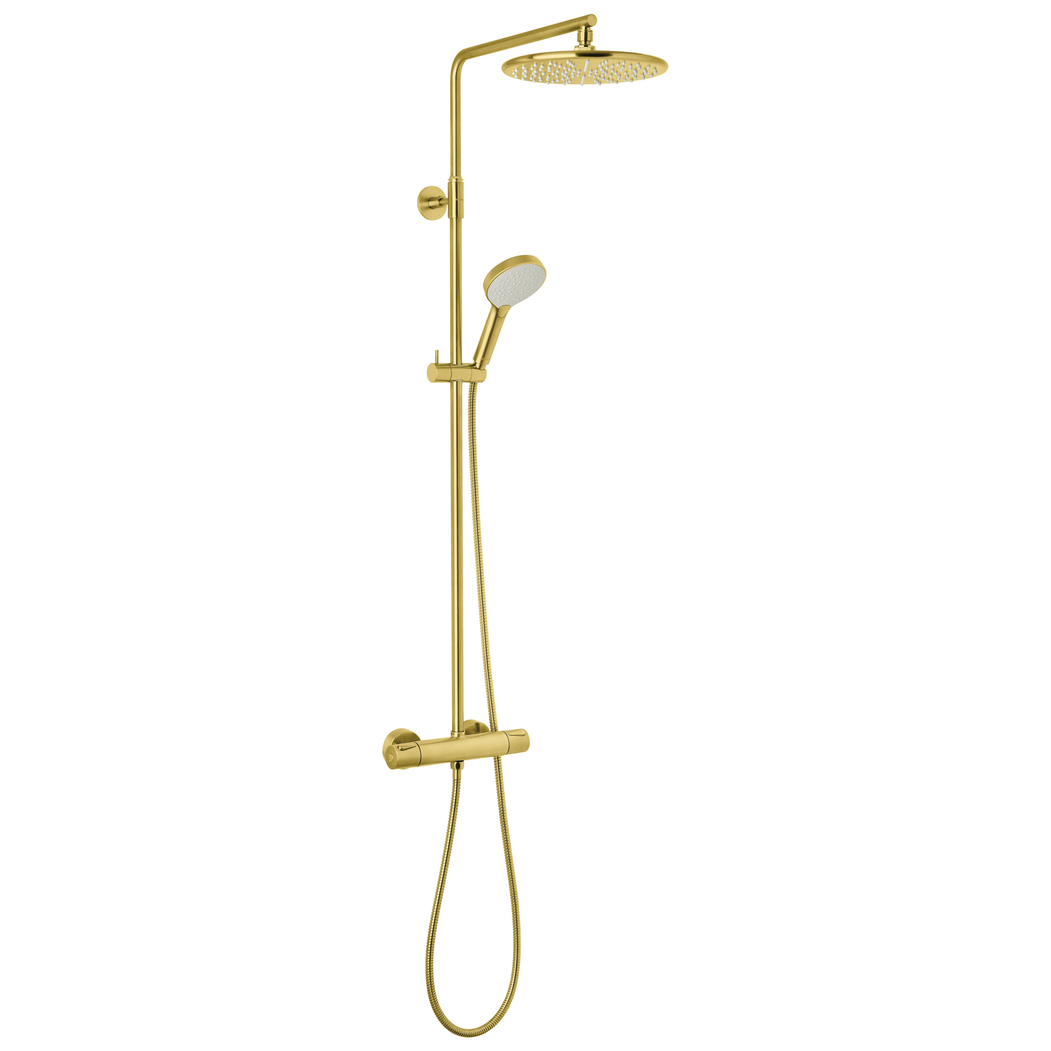 Damixa silhouet set de douche messing brossé 