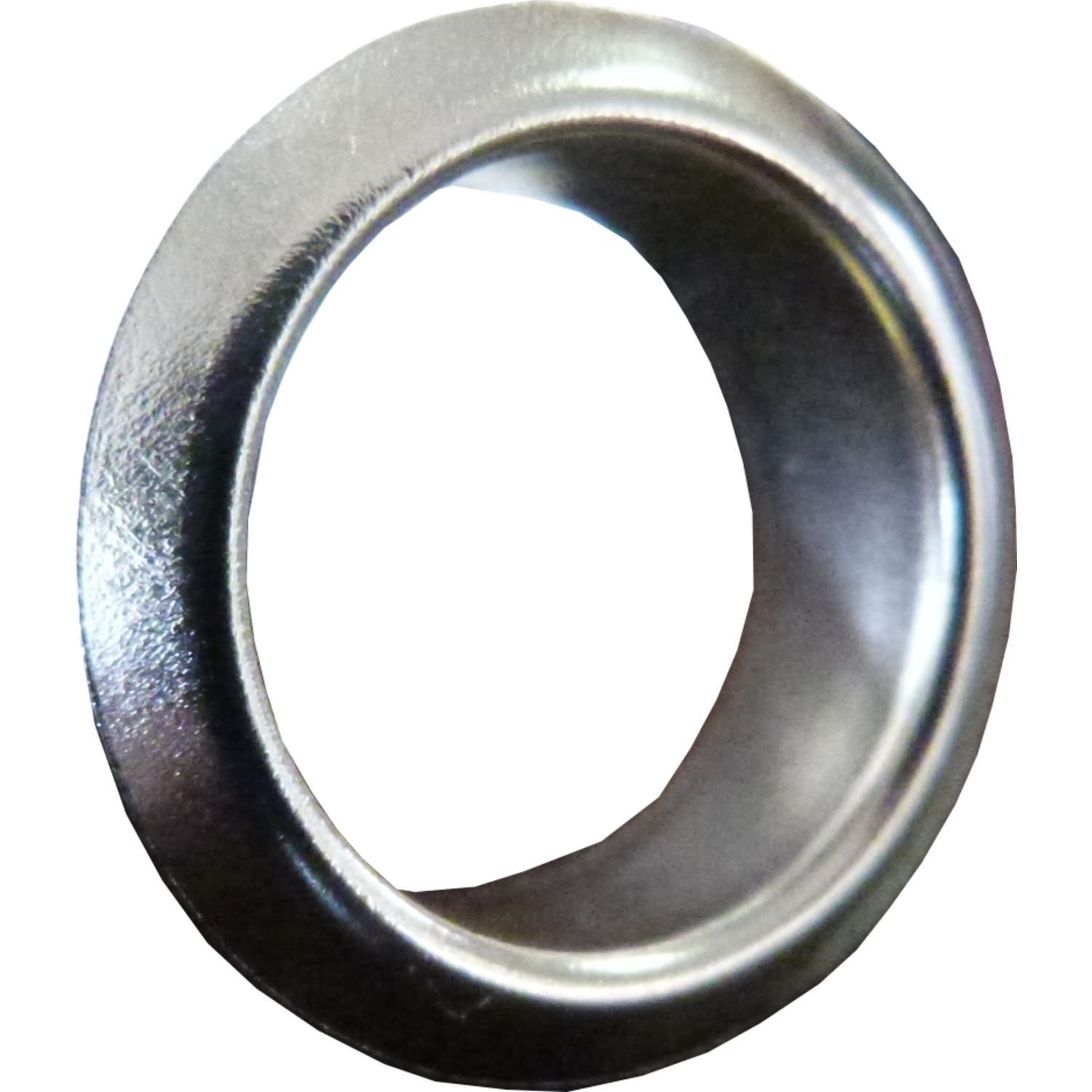 Rozet voor cylinderslot 18mm vernikkeld