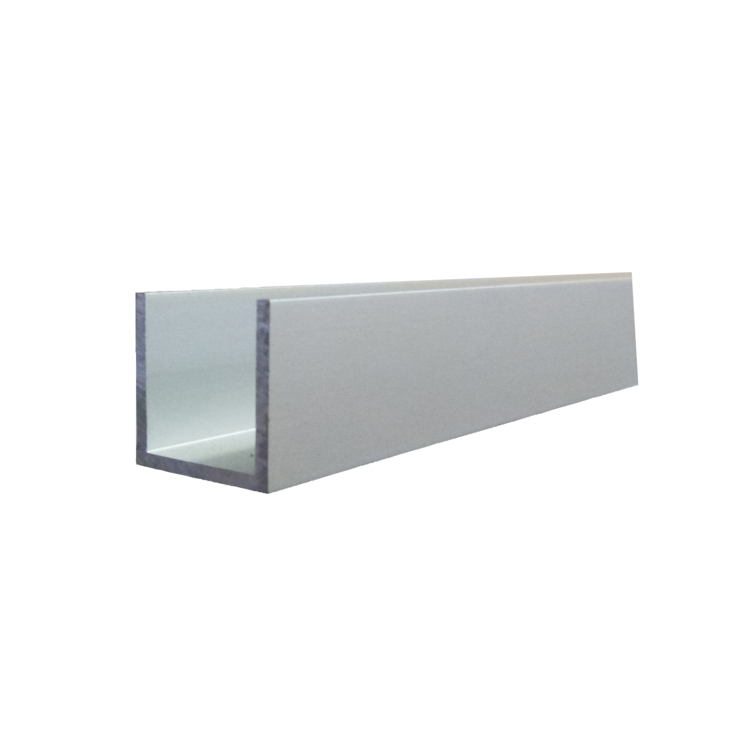Profilé aluminium mat U