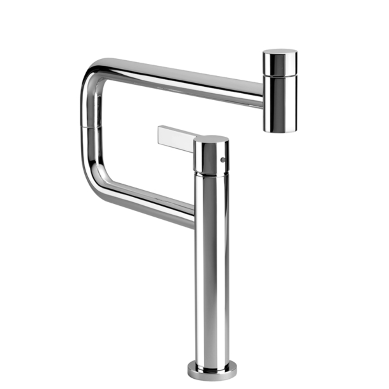 Pivot 1-gats mengkraan platina mat