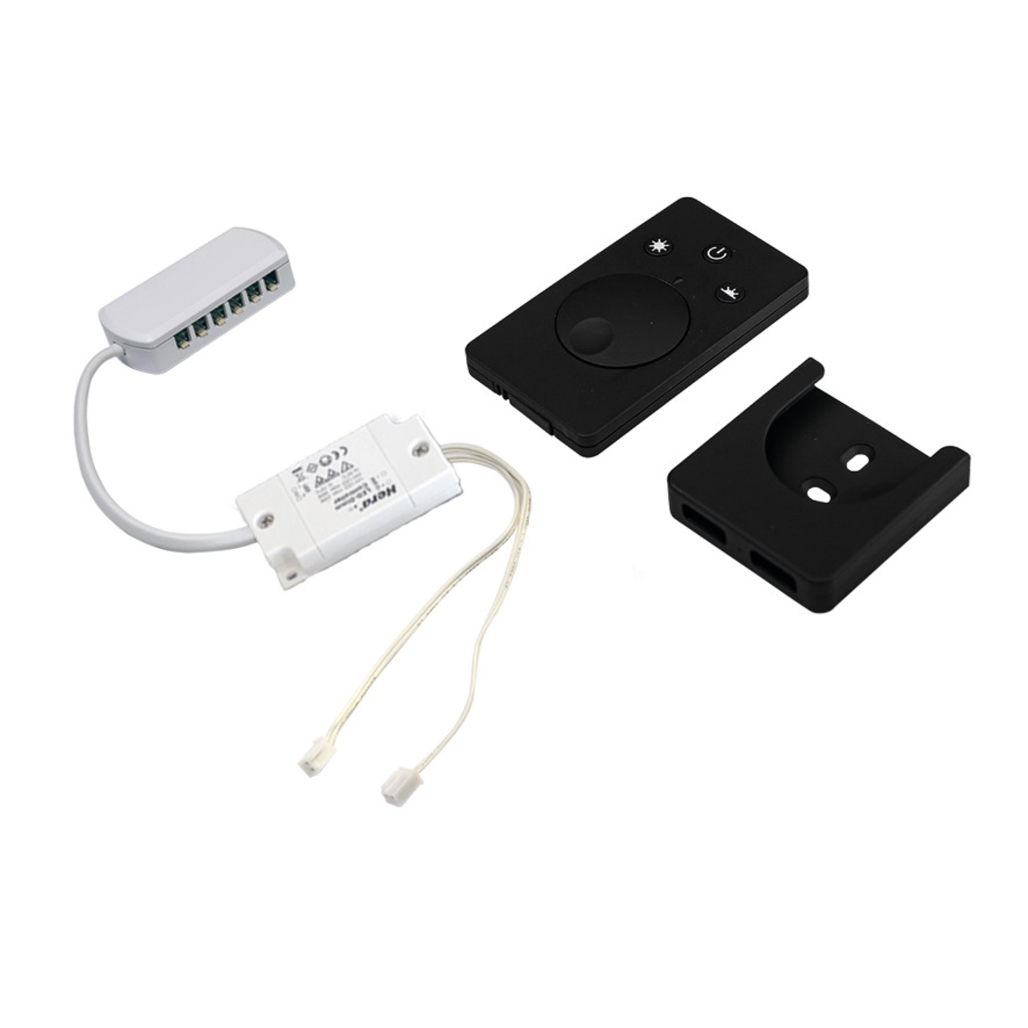 Hera dim-controler 24V 80W zwart