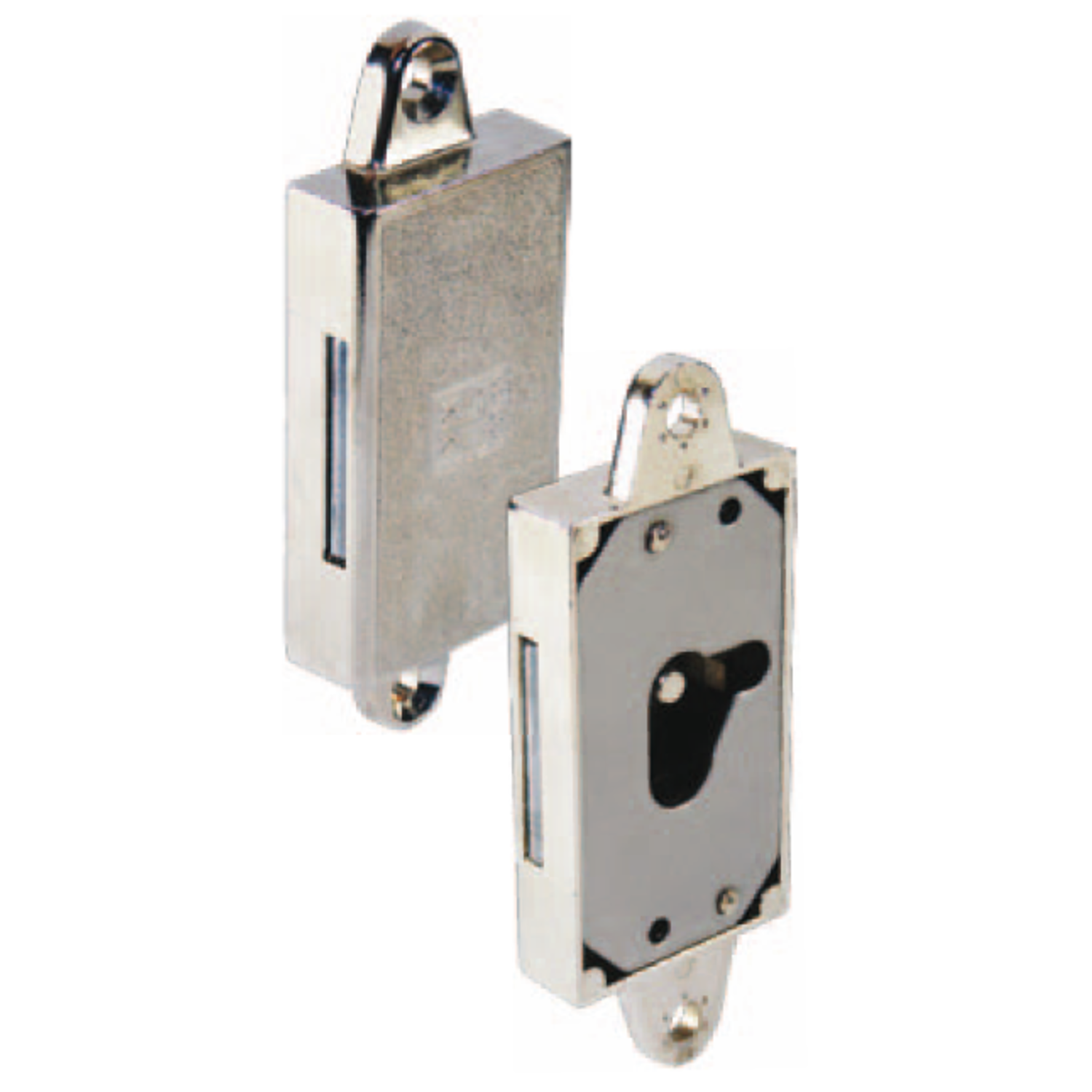 Opzetslot 530 vernikkeld links 20mm