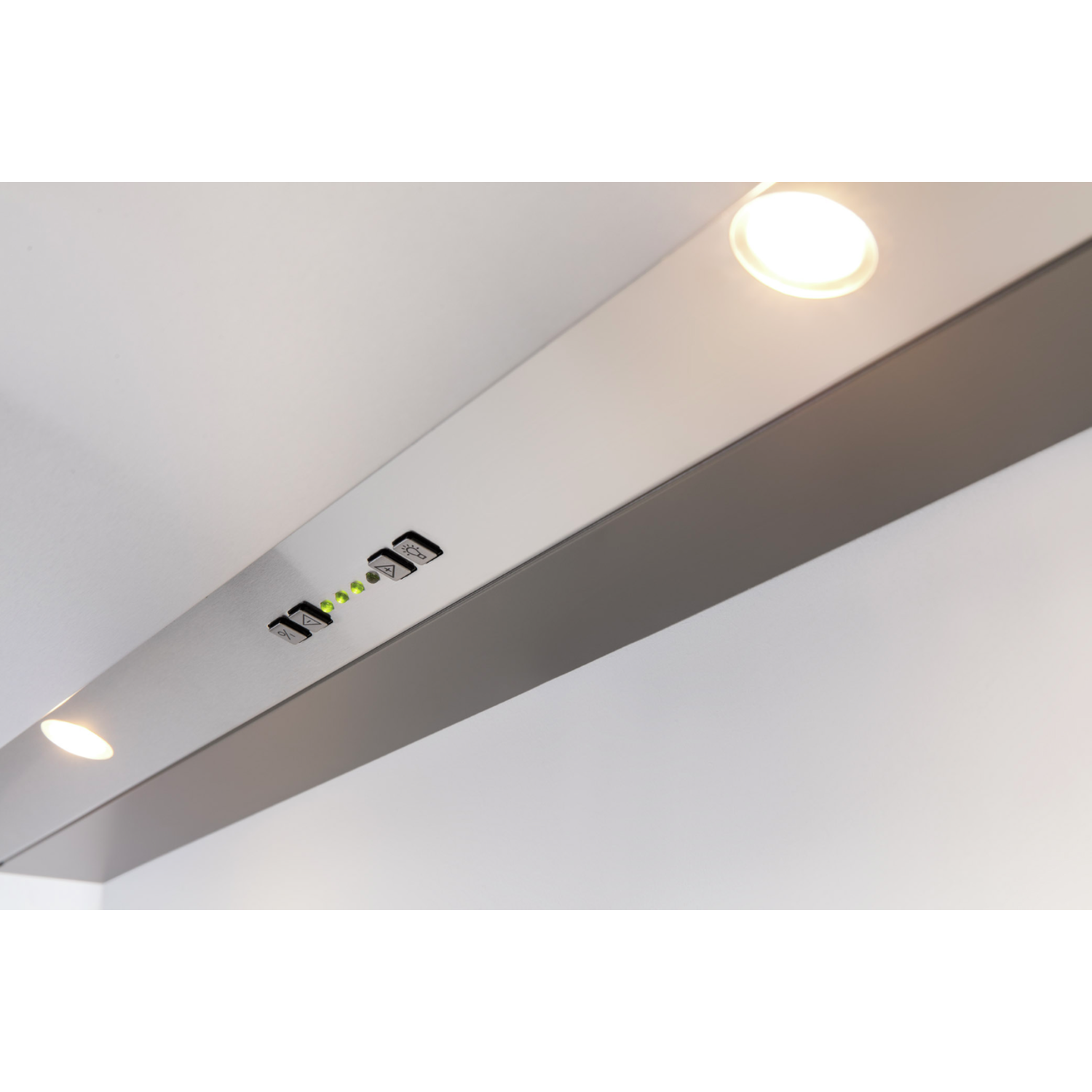 Novy telescopische dampkap 90cm RVS dub motor elec