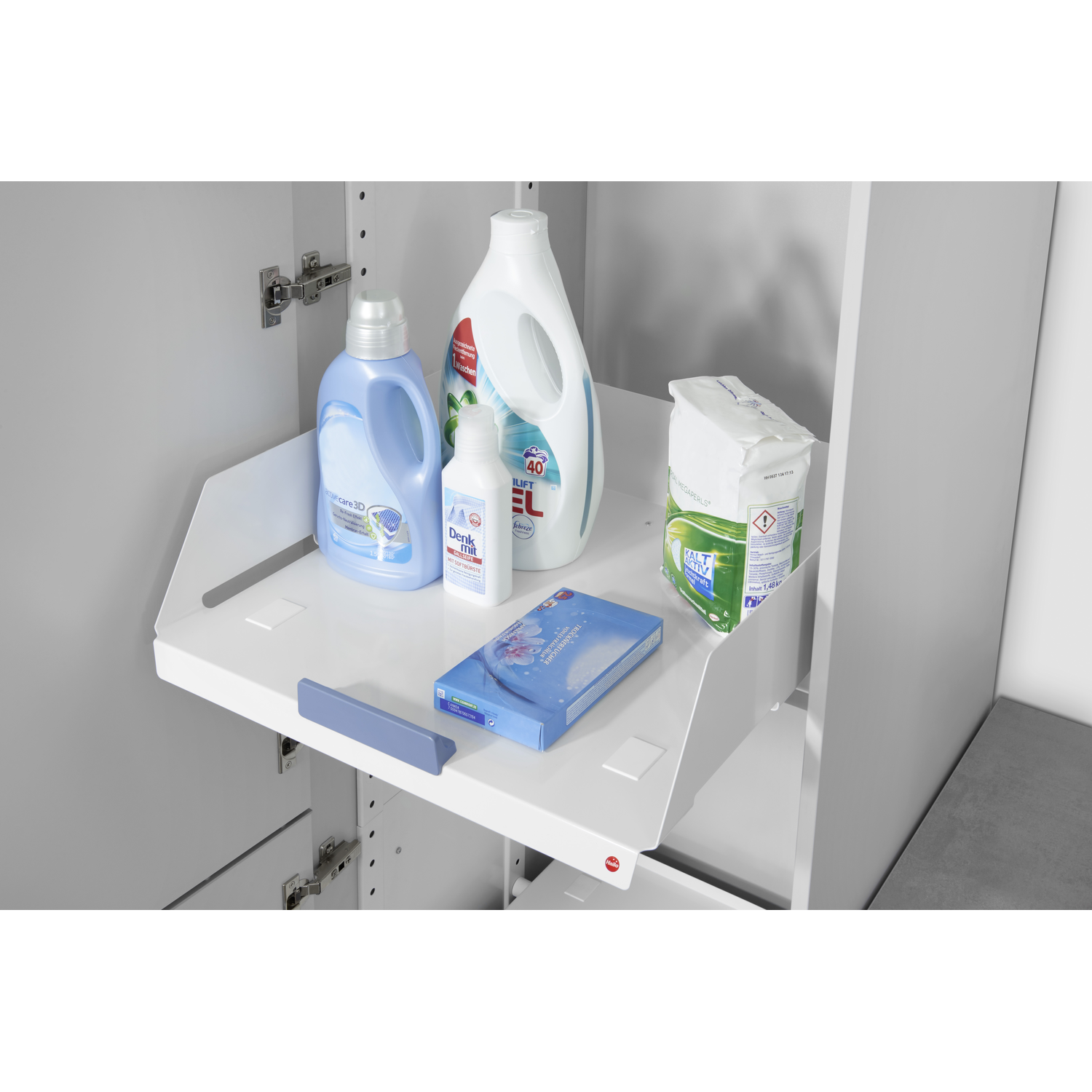 Hailo laundry panier a linge blanc 