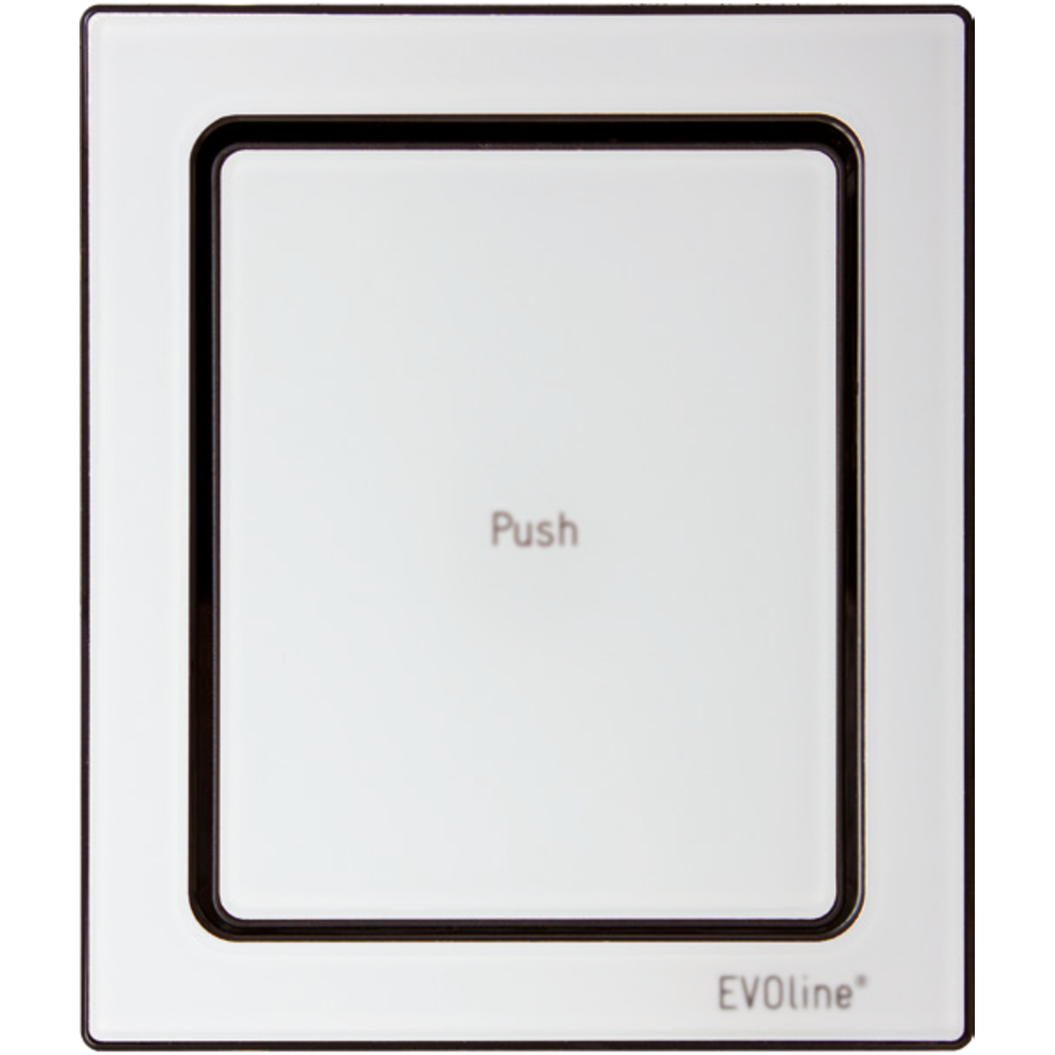 Evoline port push cuisine wit glas nl-d-l3 stopcon 3 stopcontacten