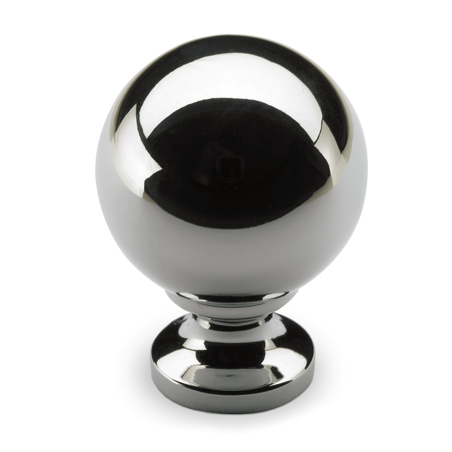 Bouton Bona, H 41 mm, ø 30 mm, chromé brillant