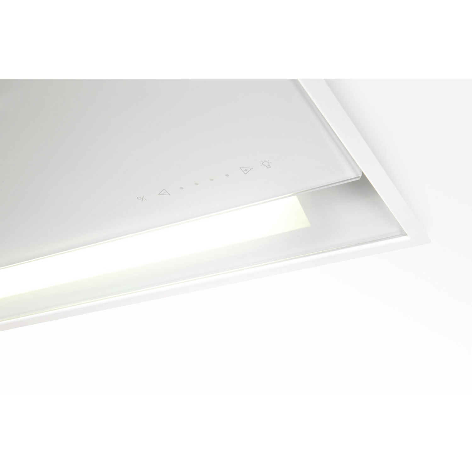 Novy Fusion 60 cm blanc hotte téléscopique 