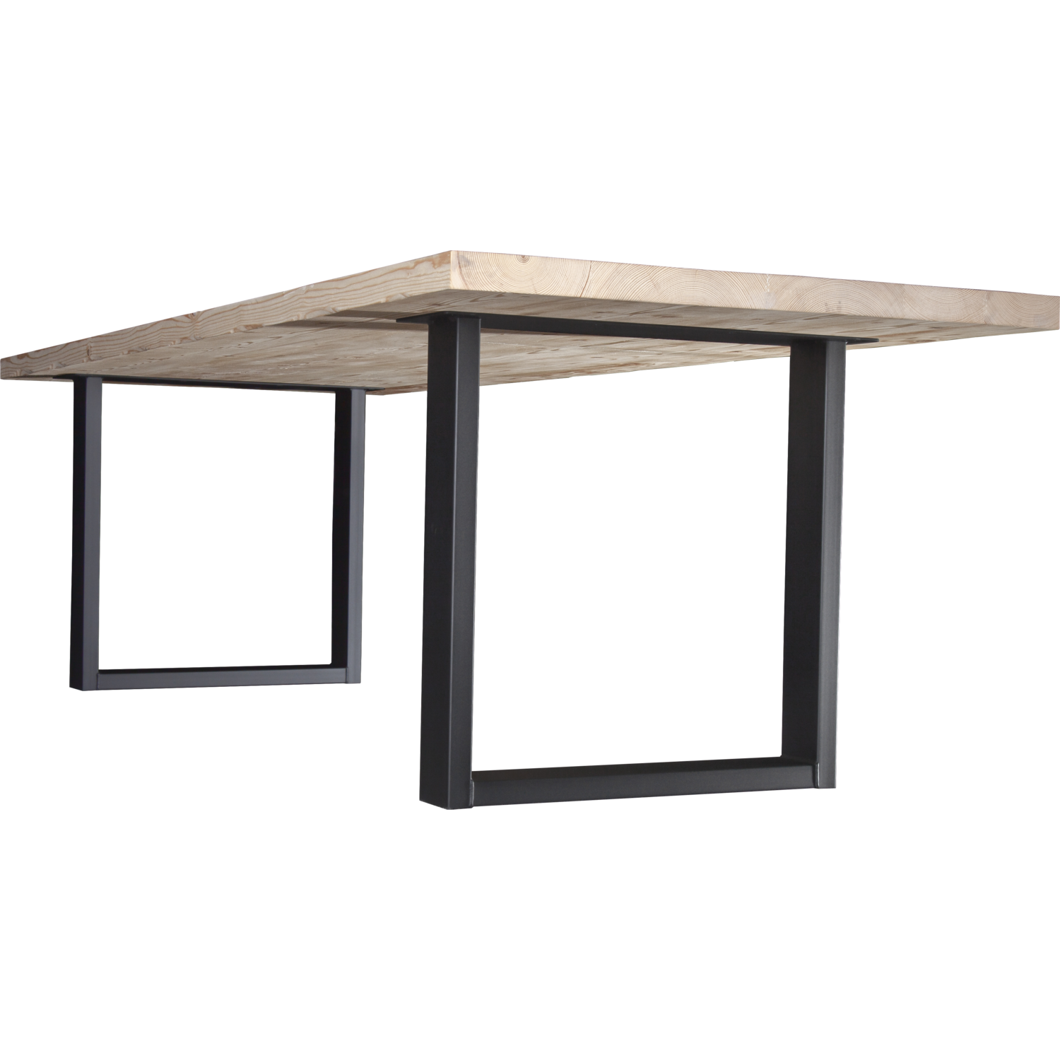 Piètement u small 40x100mm noir mat h.720xl.780mm 