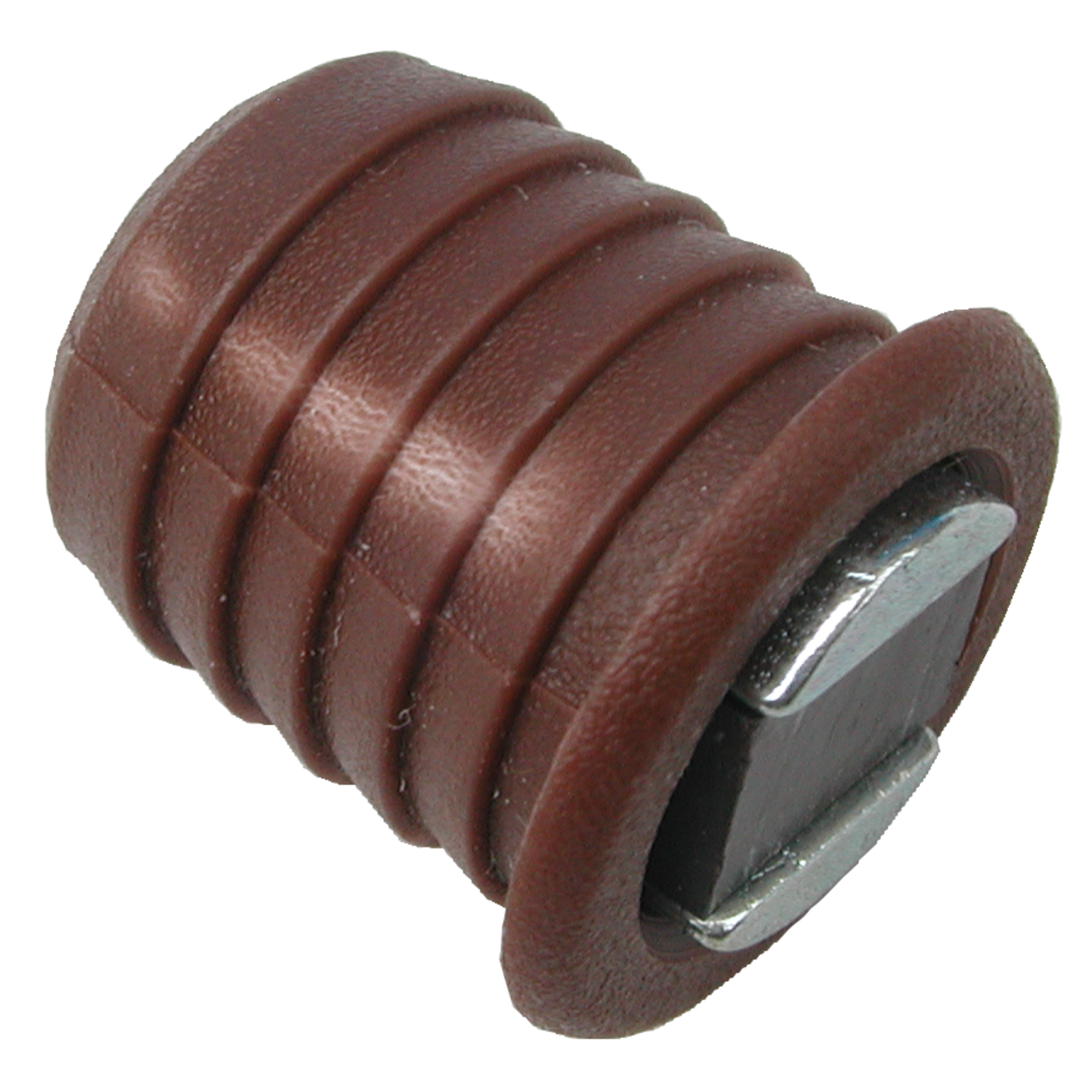 Inboormagneet d.12mm 1.4kg met tegenplus wit