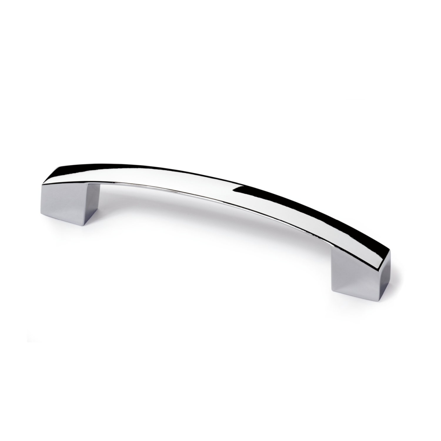 Poignée Vantania, entraxe de perçages 128, L 144 mm, B 14 mm, H 27 mm, chromé brillant