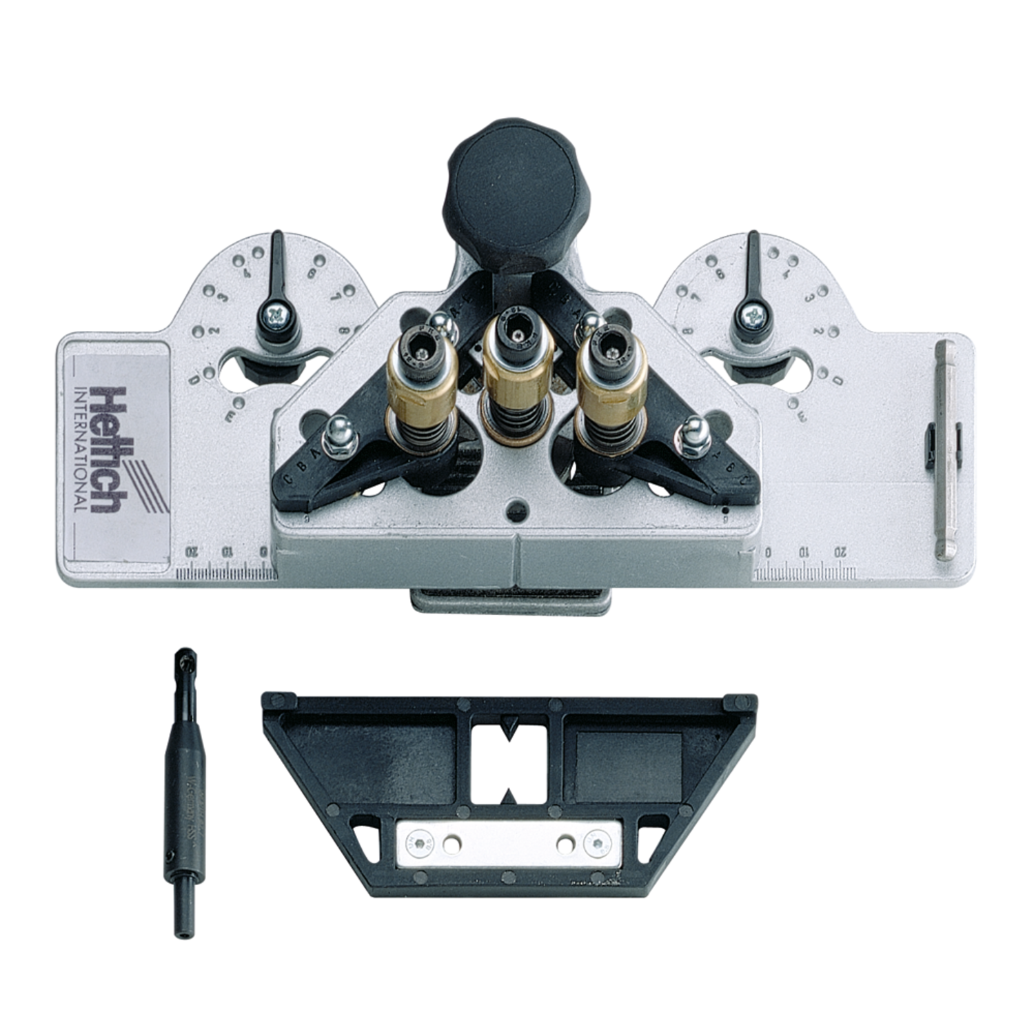 Boormal DrillJig scharnier, boor ø 35 mm / 2 x ø 10 mm