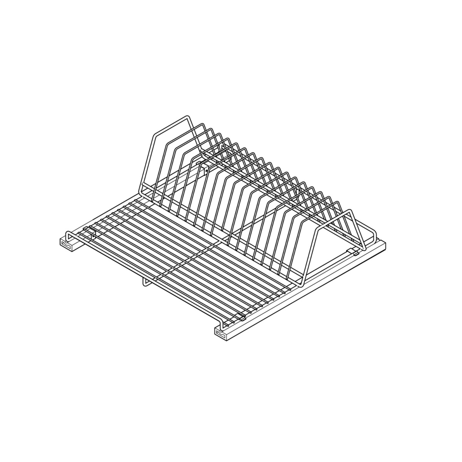 CargoPlus bordenhouder NL 520 mm x KB 600 mm