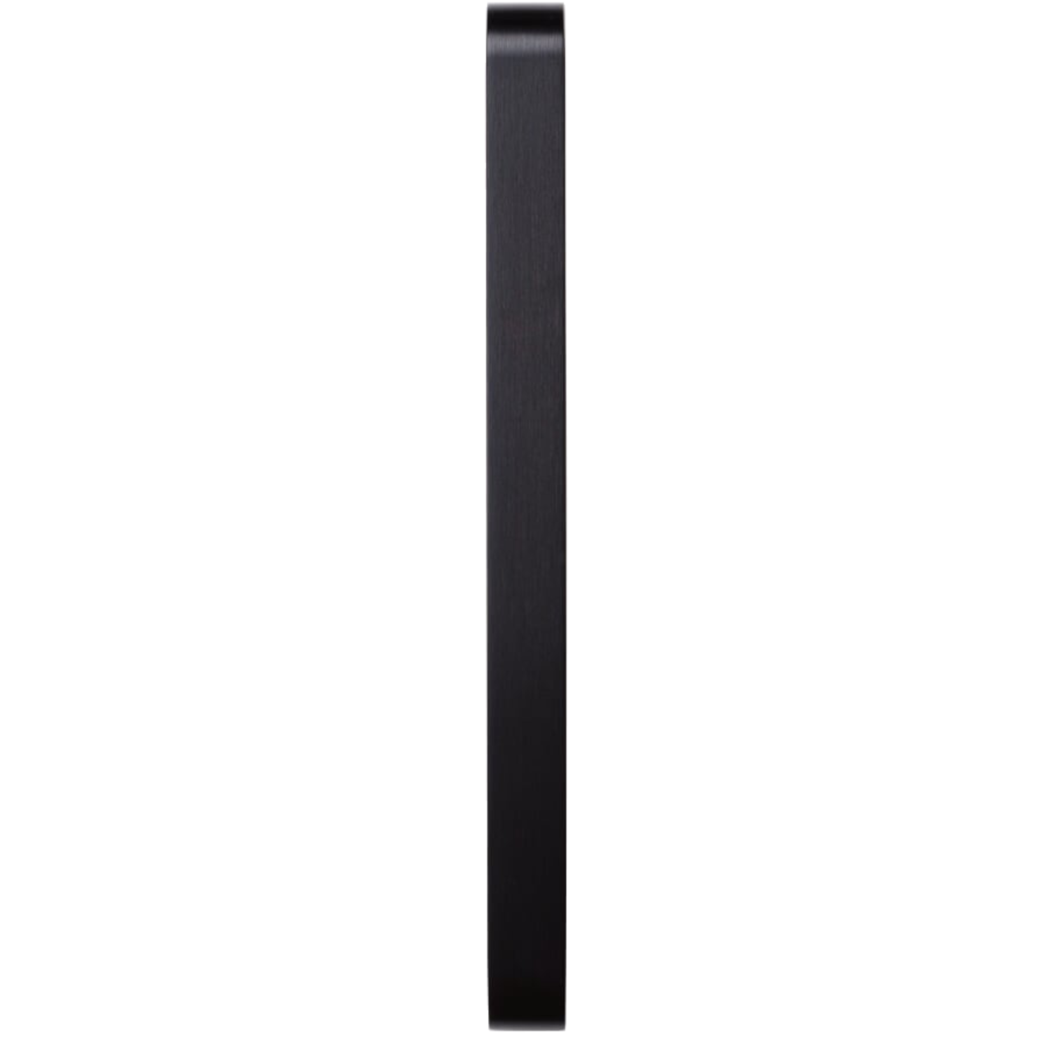 Poignée SENSE BA320 L327 aluminium brossé noir