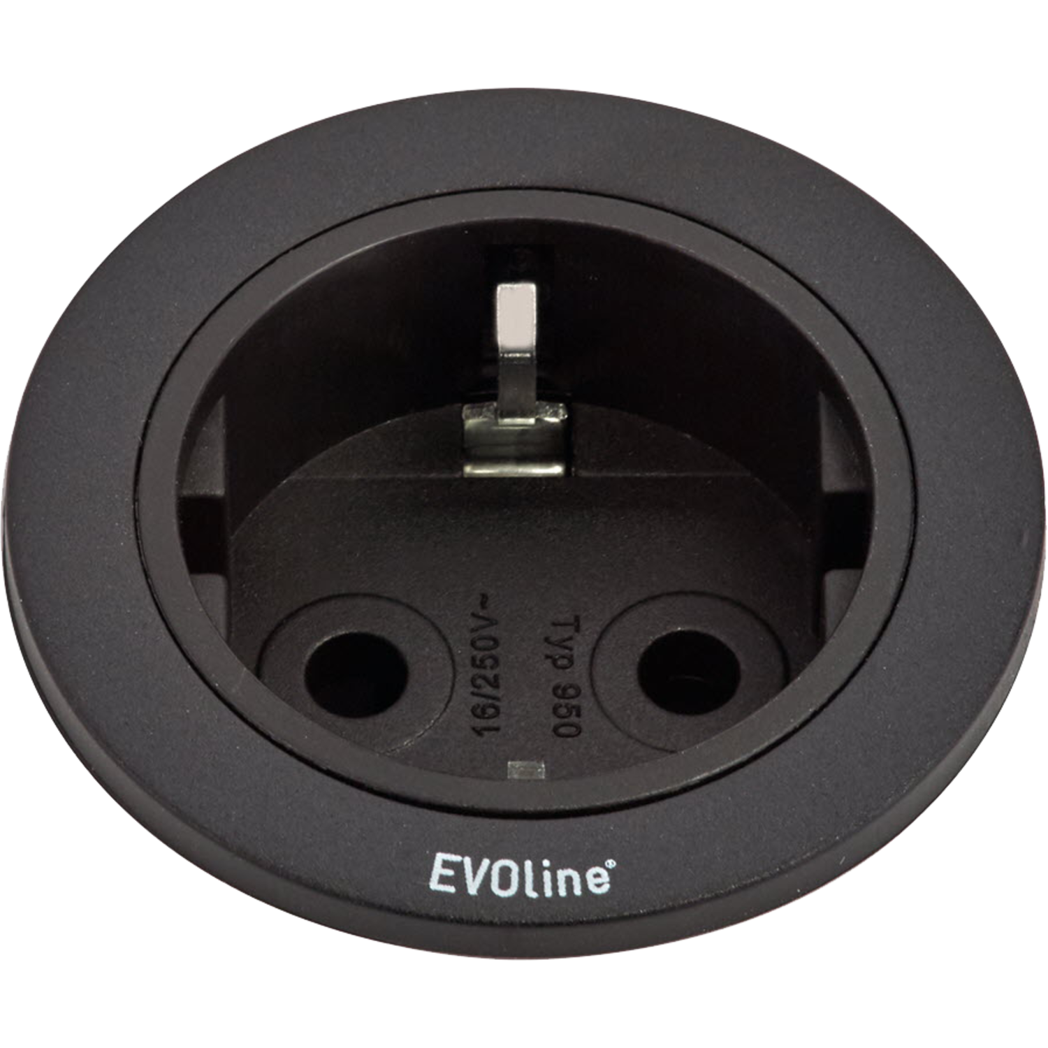 Evoline One prise anneau noir + 3m câble b/f  