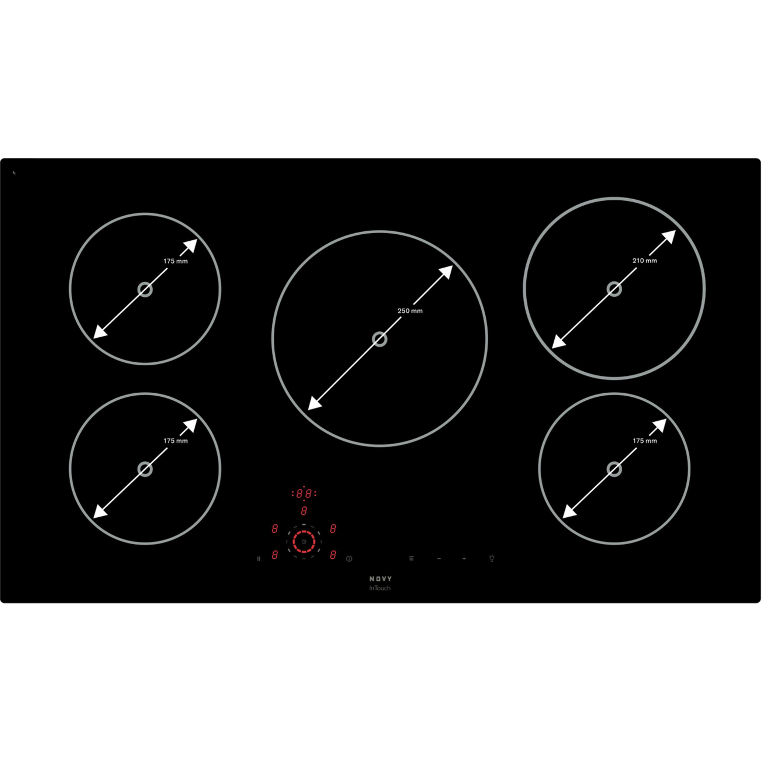 Novy induction Comfort 90 cm 