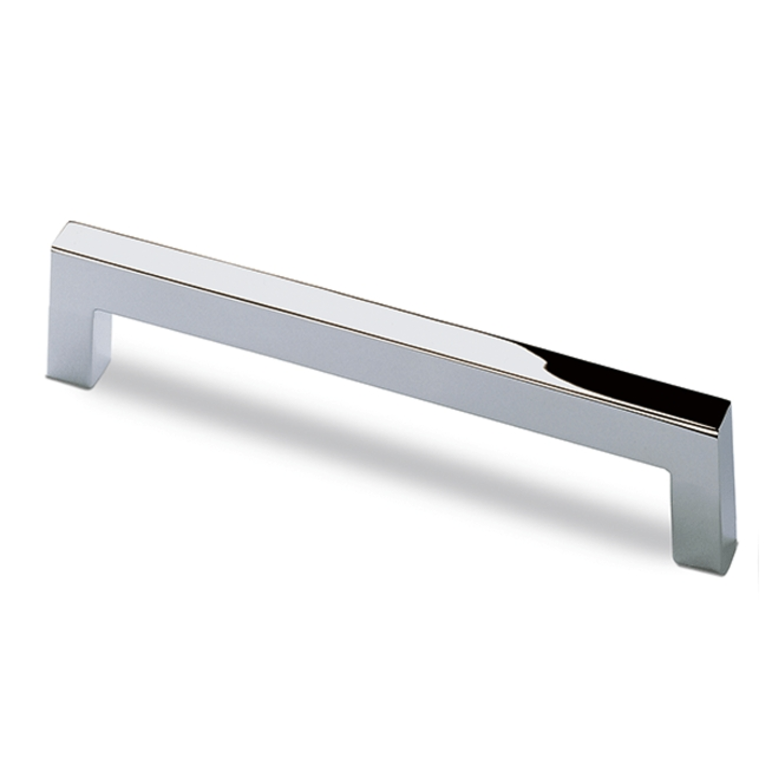 Greep Tornea, boorafstand 128, L 138 mm, B 10 mm, H 32 mm, glans verchroomd