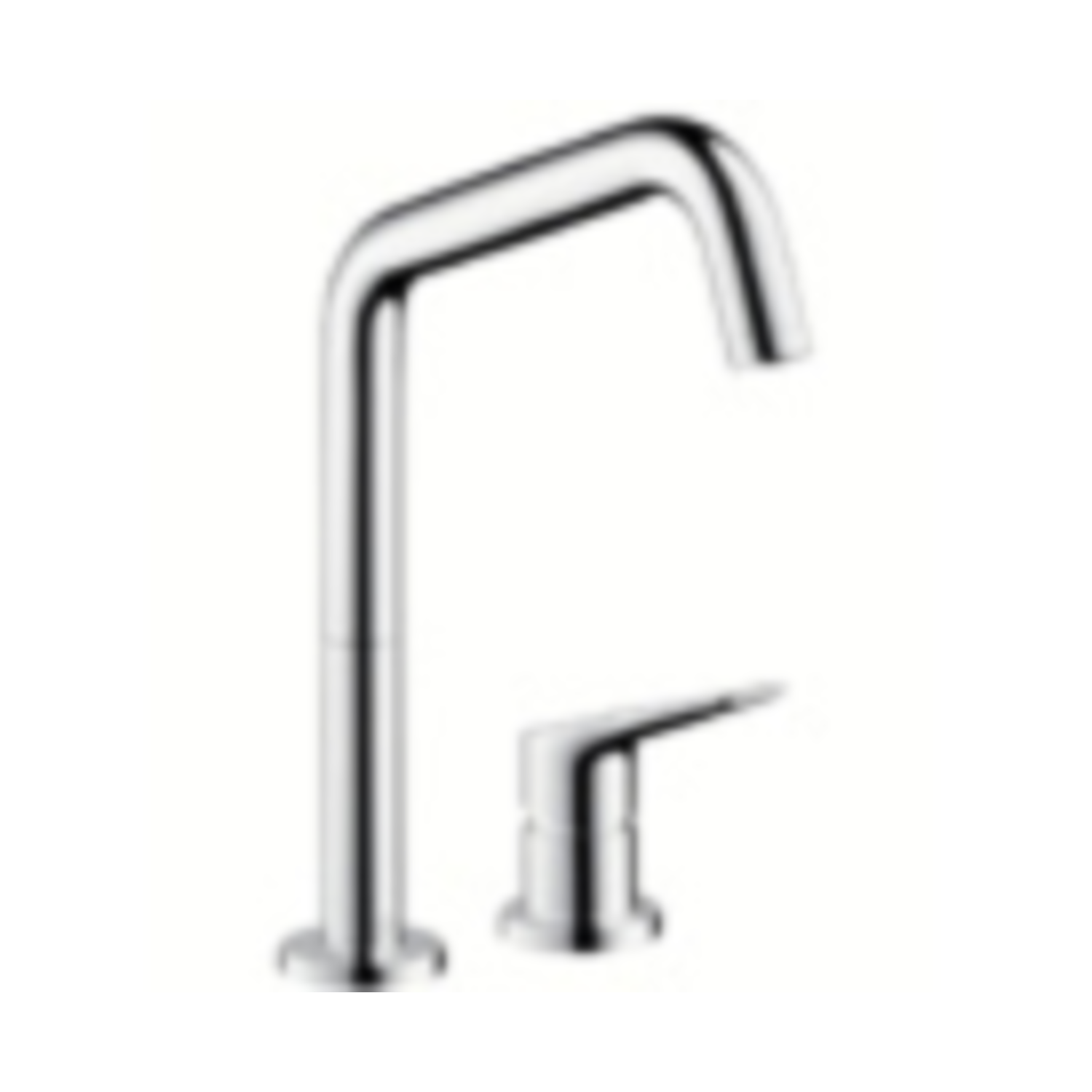 Ax citterio m mitigeur 2-trous orientable chrome 