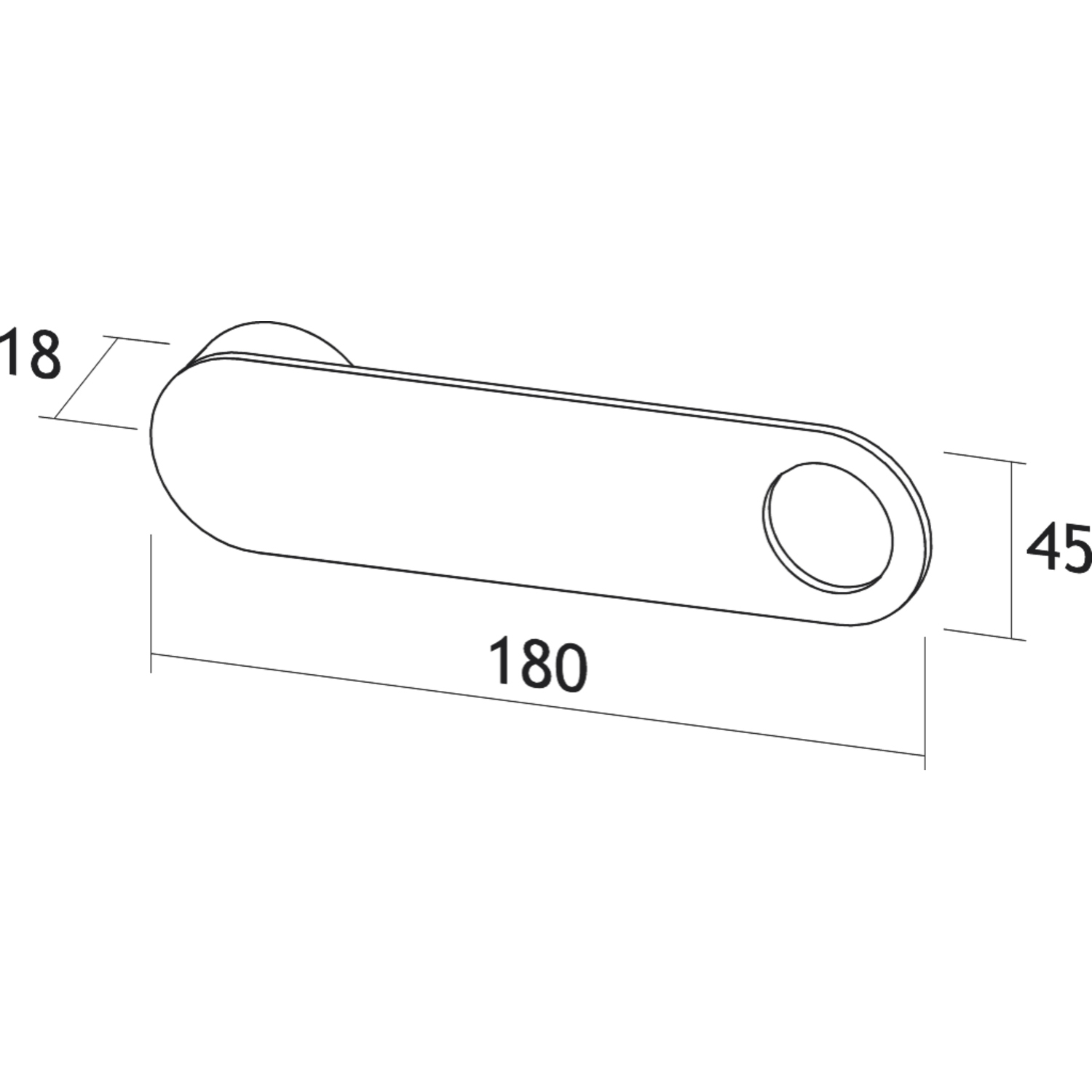 Tf-line porte-manteaux rabattable loop antracithe 
