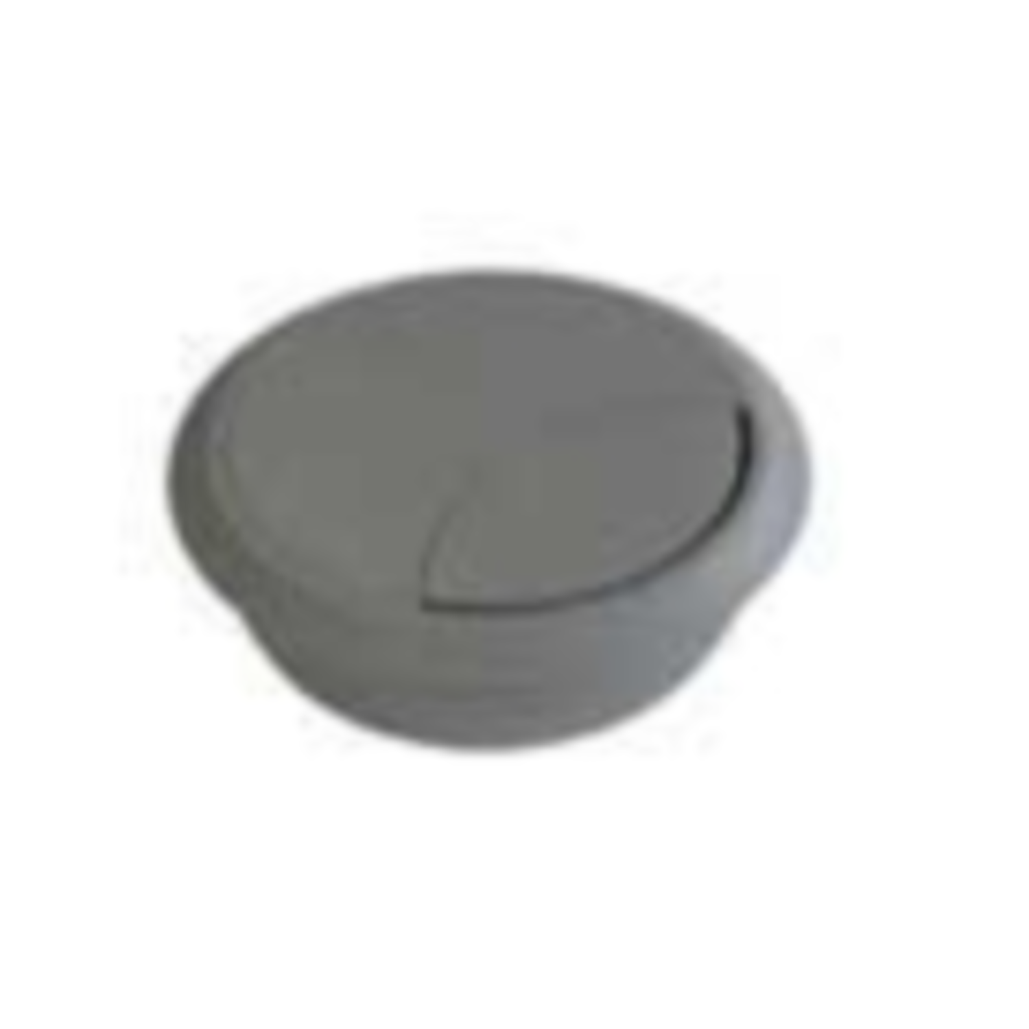 Passe-cable 2-part.60mm gris fonce  
