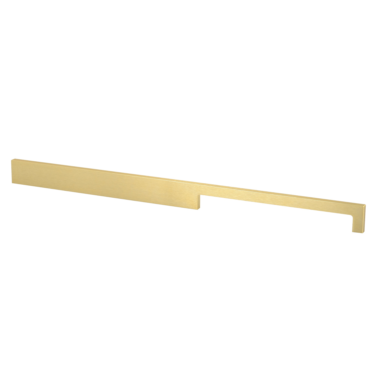 Poignée drimo 480mm alu or brossé asymm 
