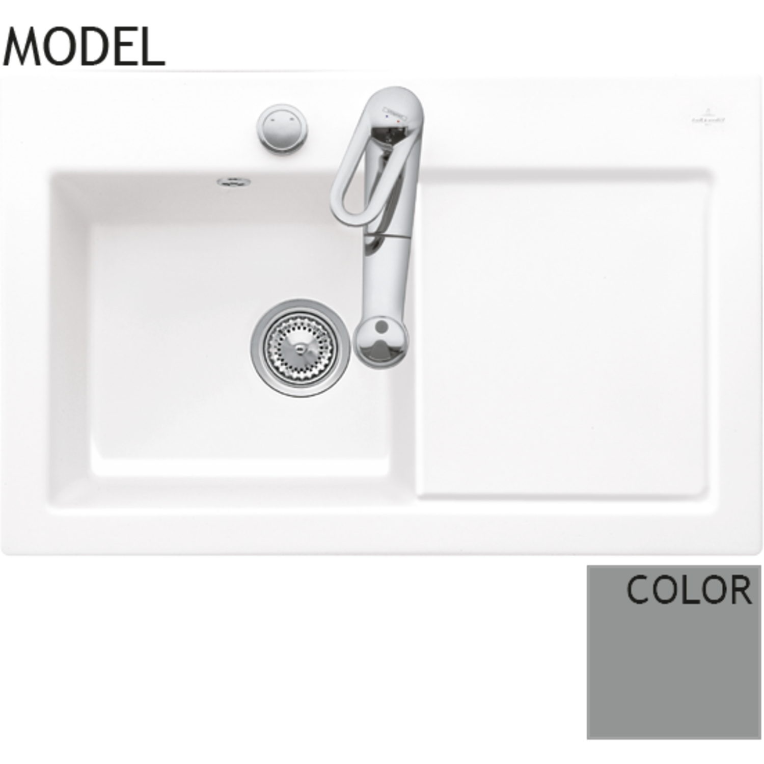 V&B 6772.01.sl subway 45g stone ceramicplus