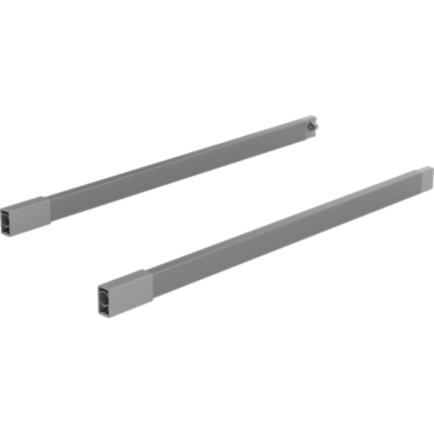 Tringle longitudinale ArciTech / 650 mm, anthracite, à droite