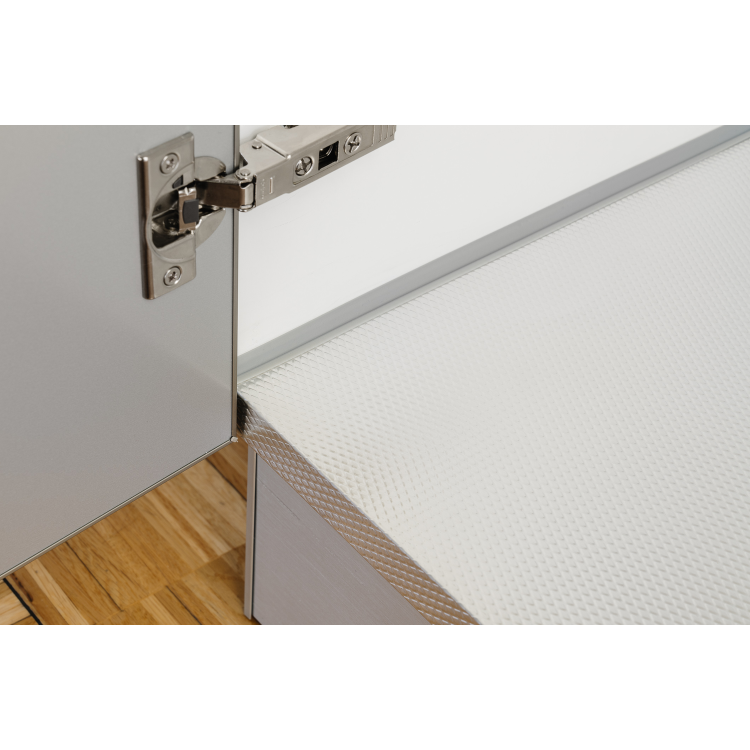 Sous evier alu 863 x 510 x 18mm  