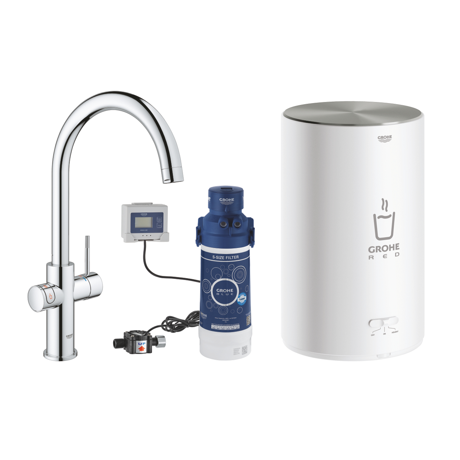 Grohe red duo-m starterkit c-bec chrome  