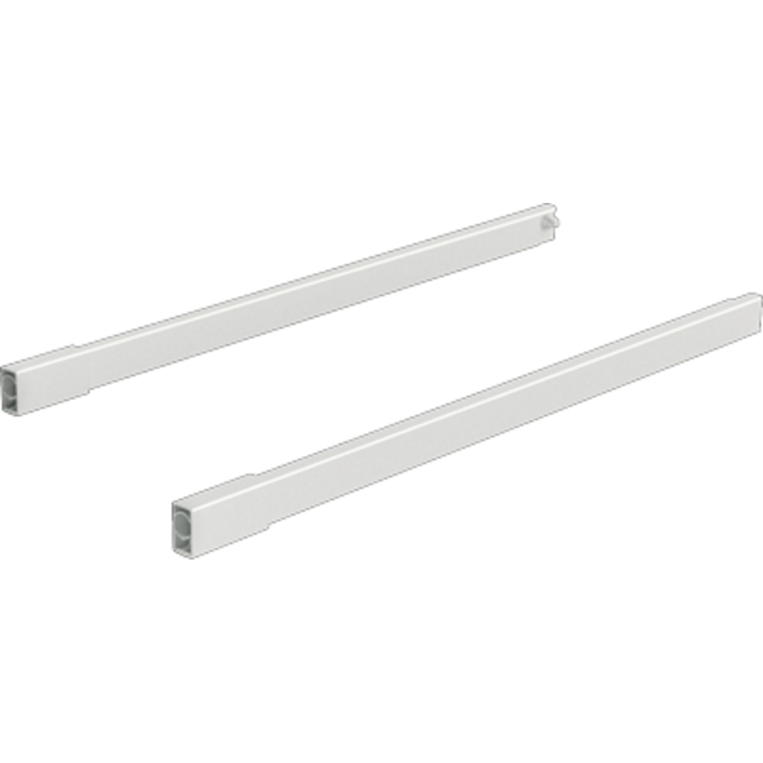 Lengtereling ArciTech / 300 mm, wit, rechts