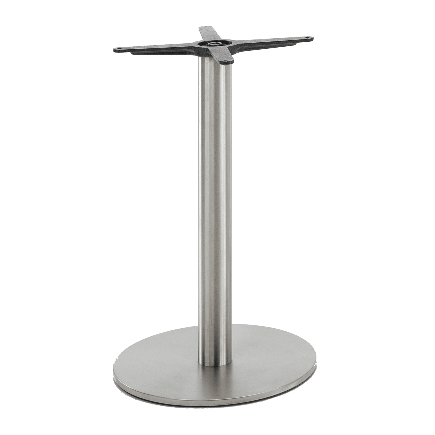 Pietement inox d.600mm h.730mm  