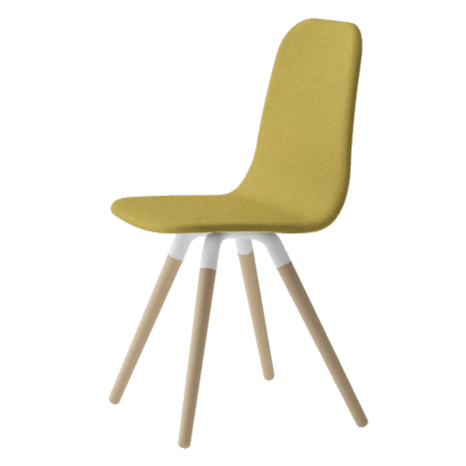 Chaise nuba nature|blanc|mystic moutarde 