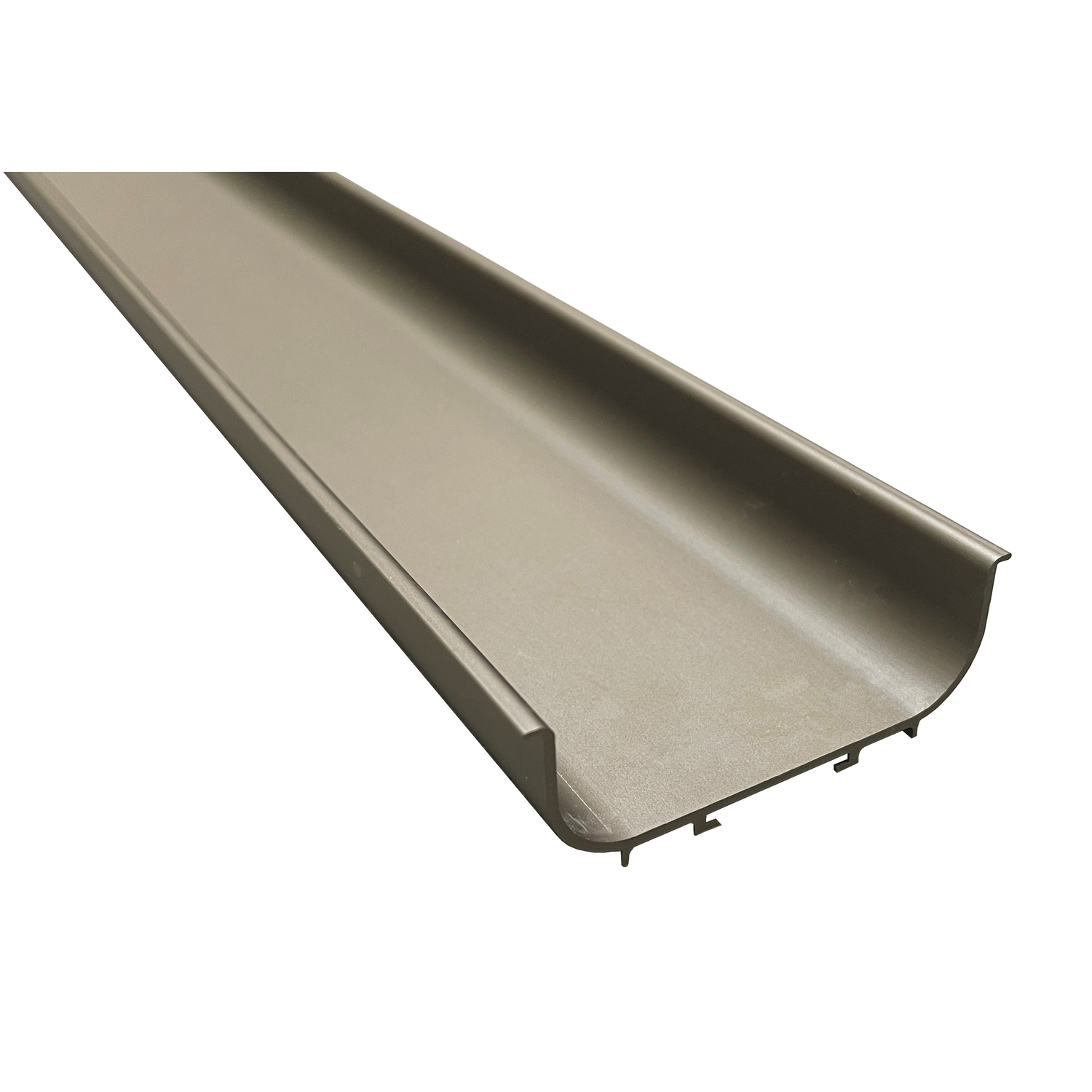 Greeplijst C- vorm bronskleur 5000mm