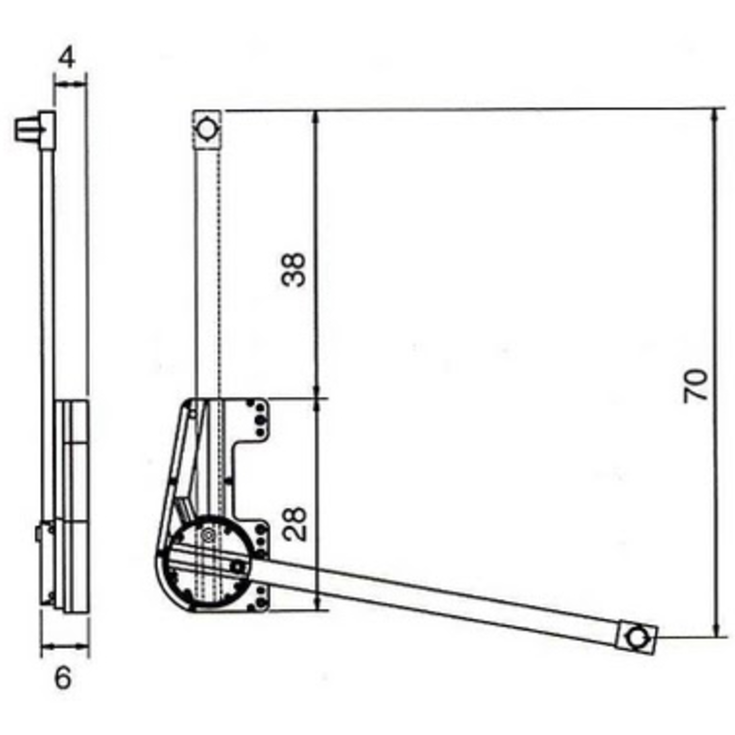 Élévateur lift 700 15 kg gris  
