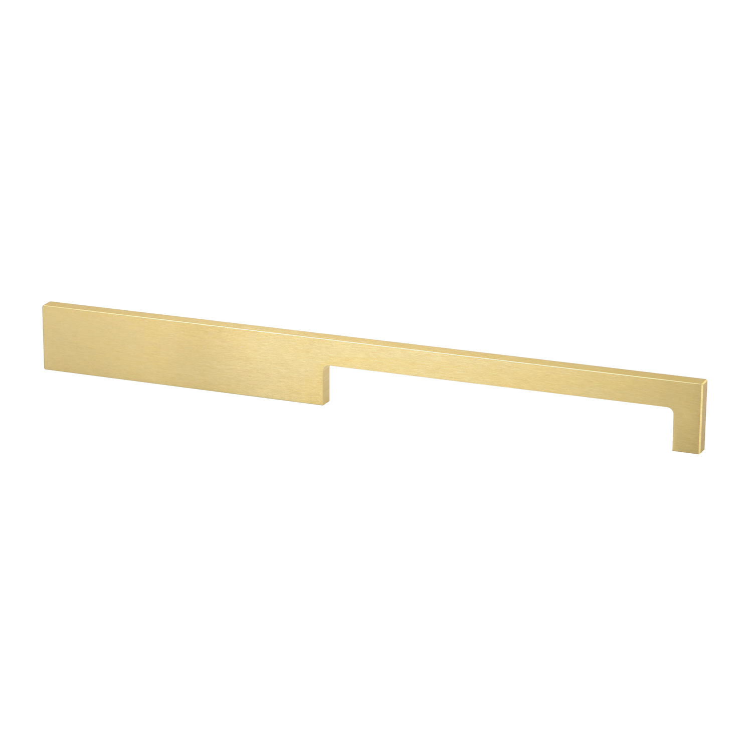 Poignée drimo 320mm alu or brossé asymm 