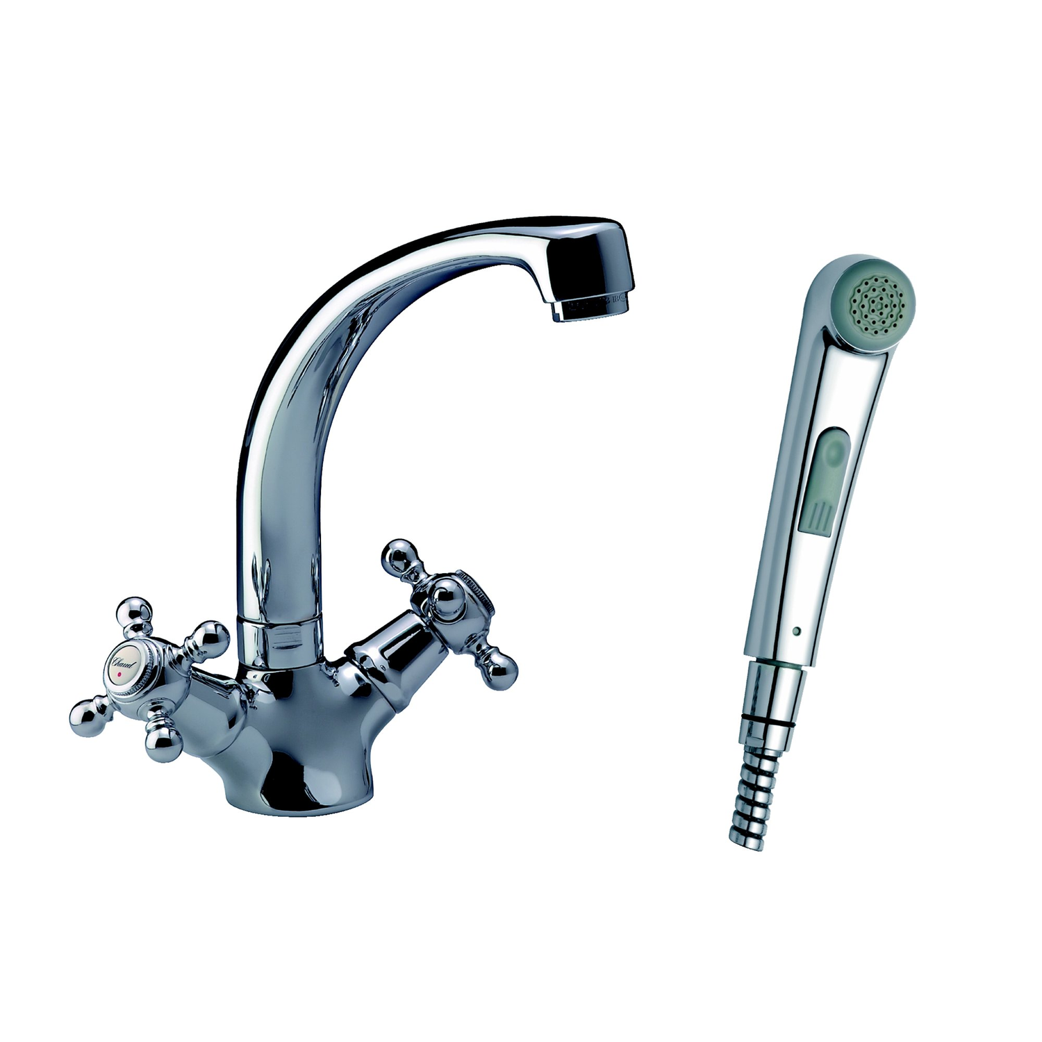 Tradition lavabo vidage chrome  