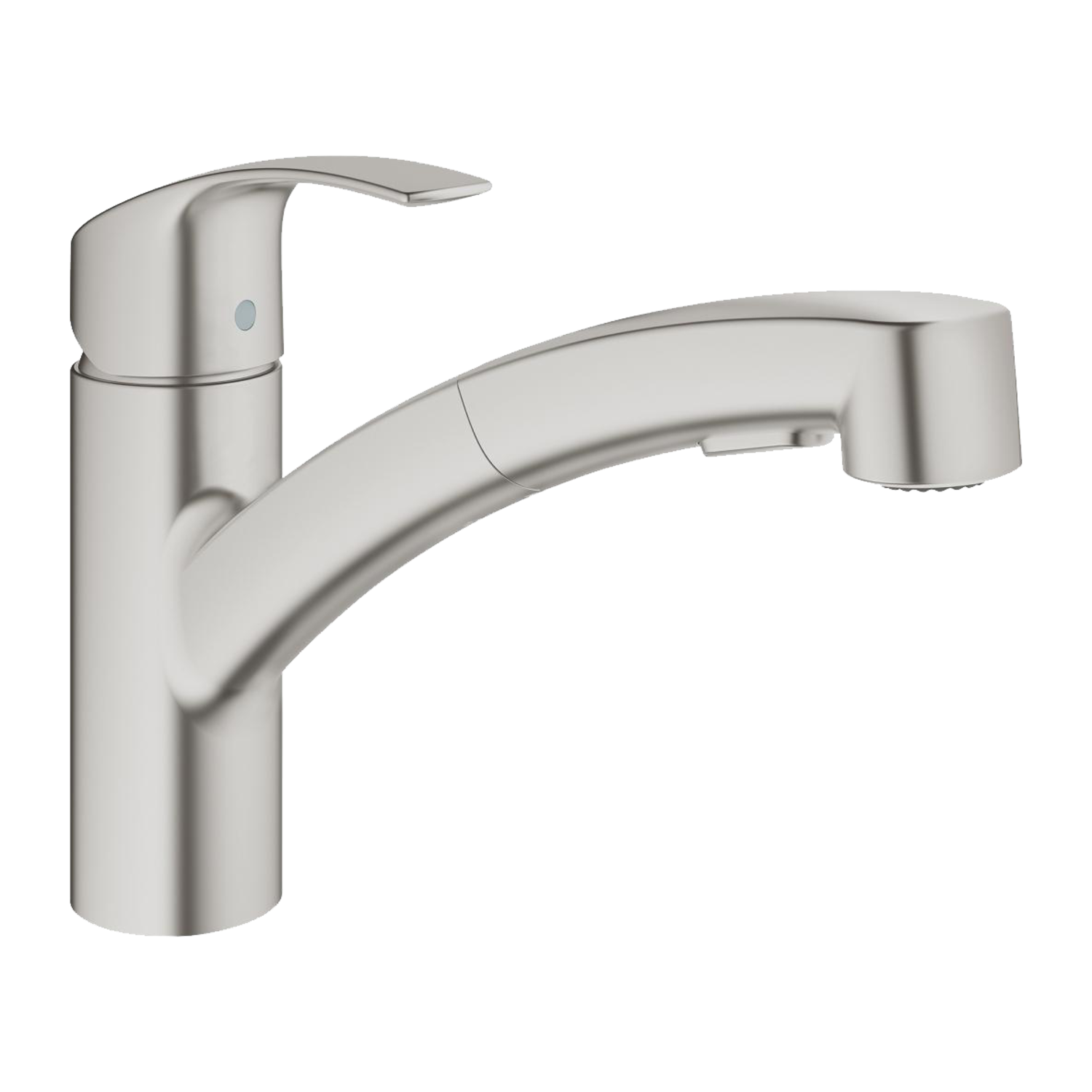 Grohe eurosmart mitigeur  supersteel + douchette  