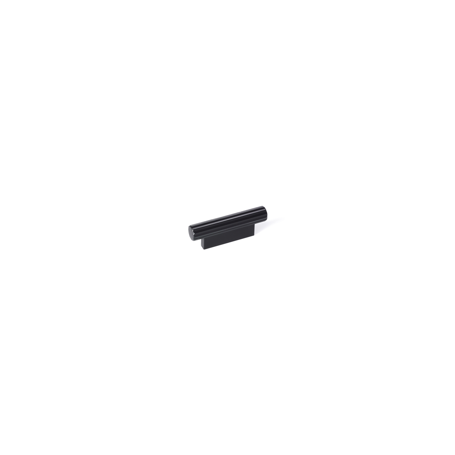 Poignée line ea32 l64 alu noir brossé 
