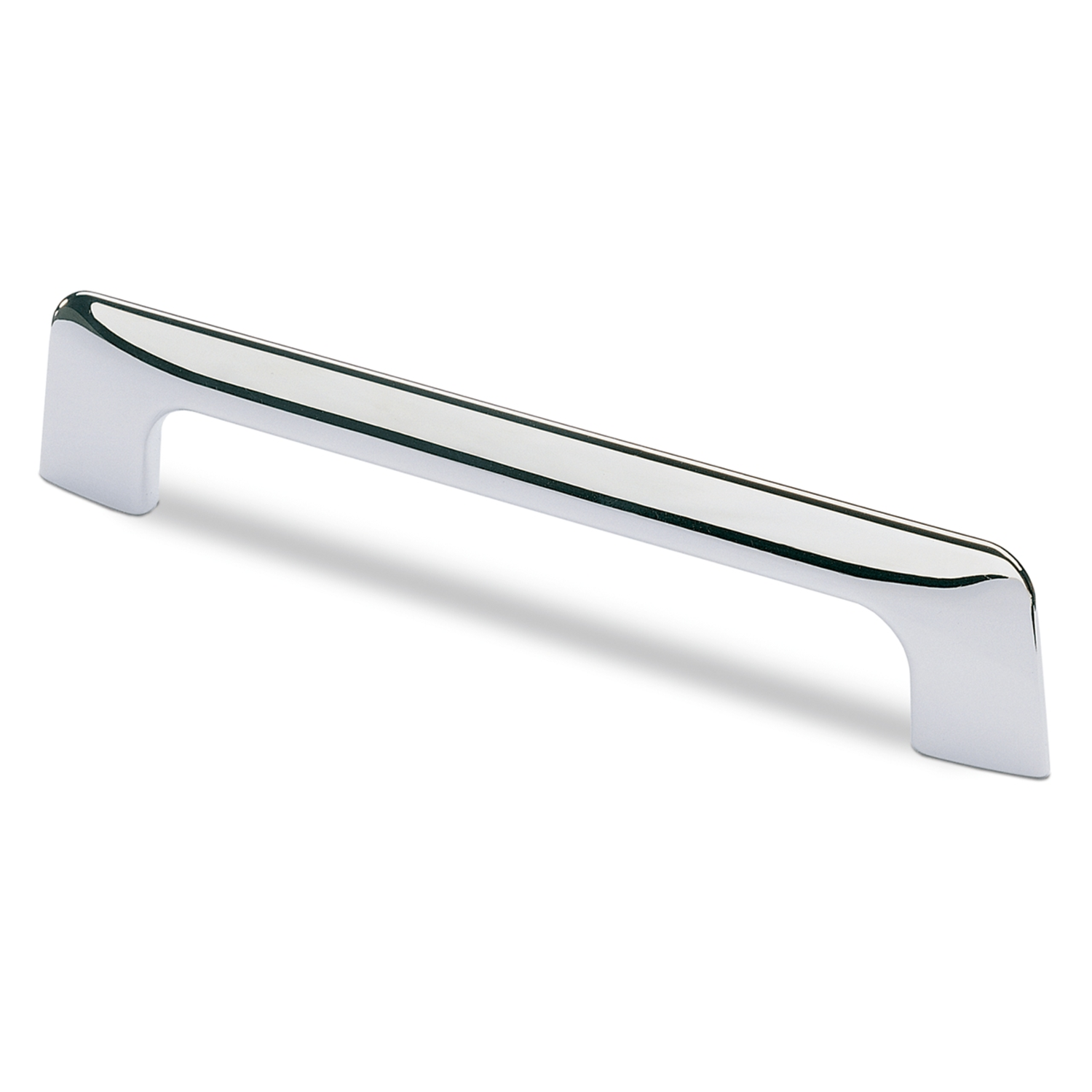 Poignée Suasa, entraxe de perçages 160, L 202 mm, B 8 mm, H 38 mm, chromé brillant