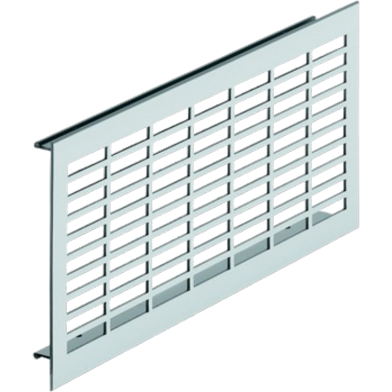Luchtrooster  alu 250 x 110
