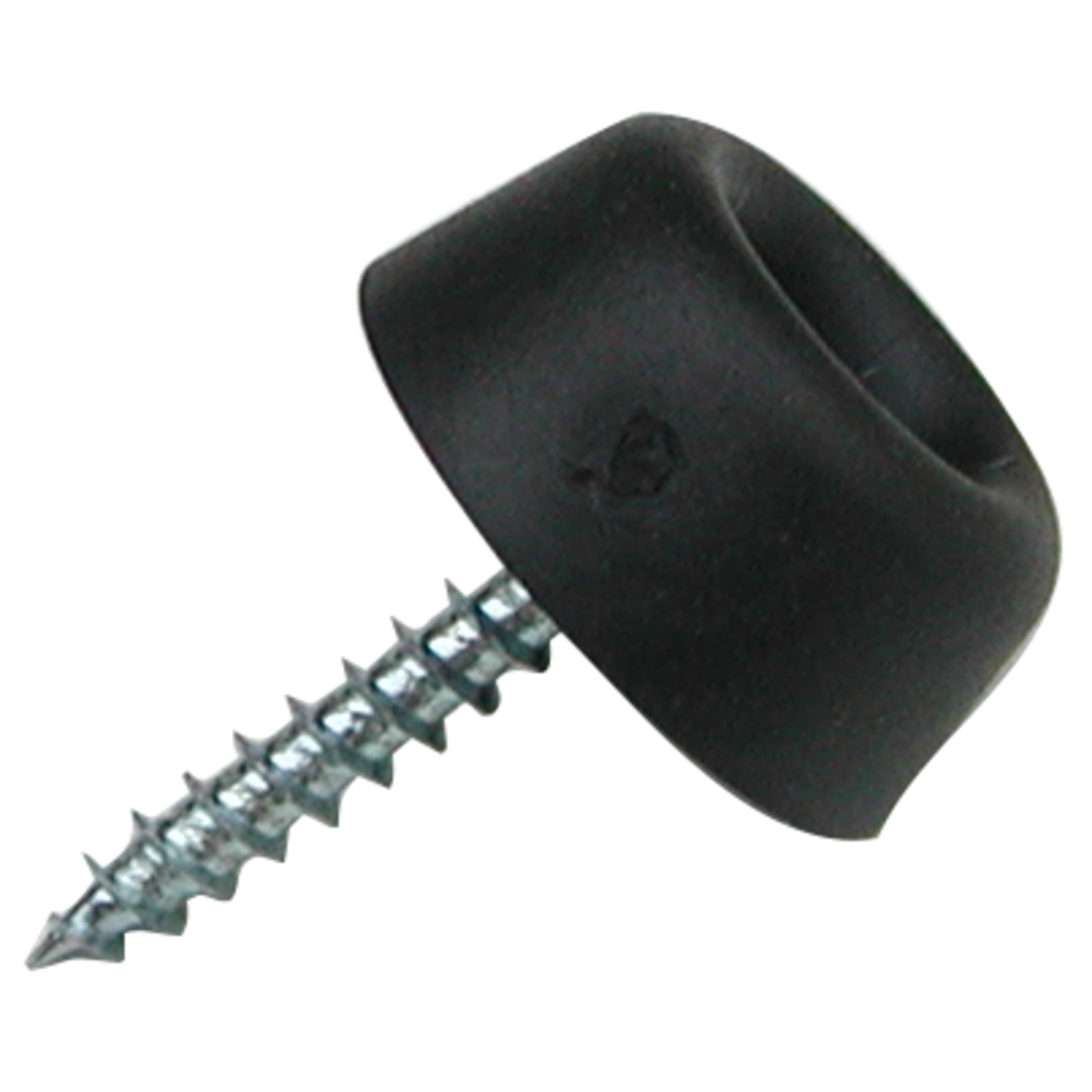 Buffers harde rubber 20x11mm zwart