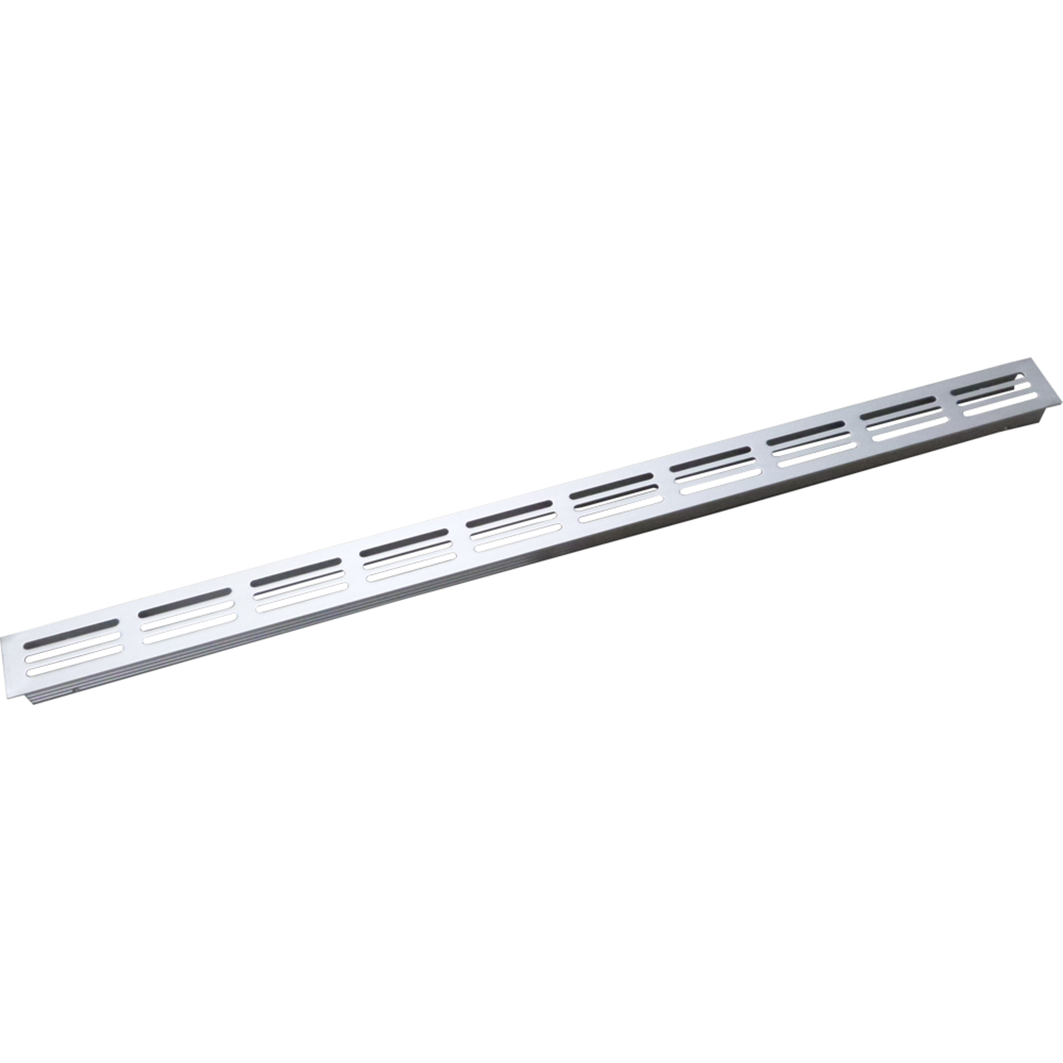 Grille d'aeration pour soccle 500x30 alu  