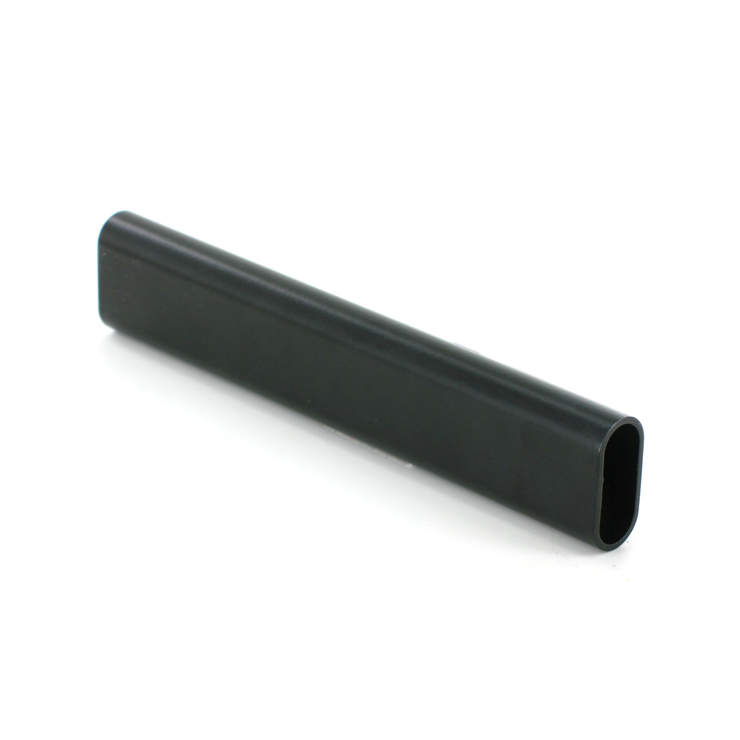 Tube de penderie ovale 30x14/1500mm alu noir mat 