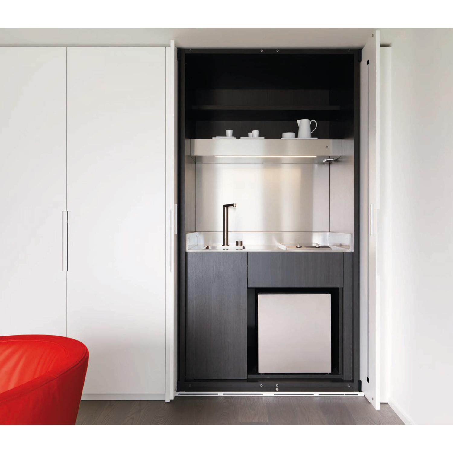 Hawa redresseur de porte h2240-2850mm alu (2pc)
