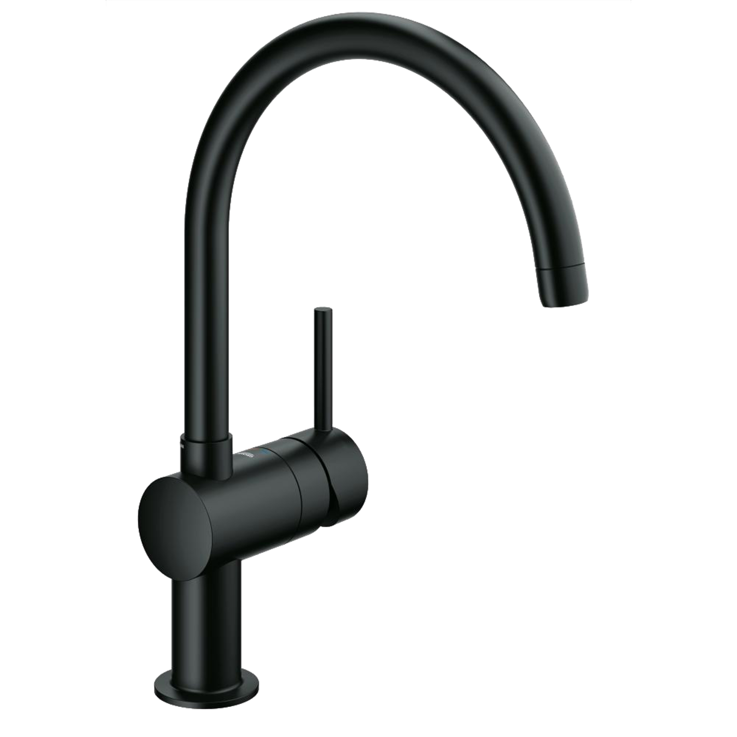 Grohe minta c mitigeur mono noir 