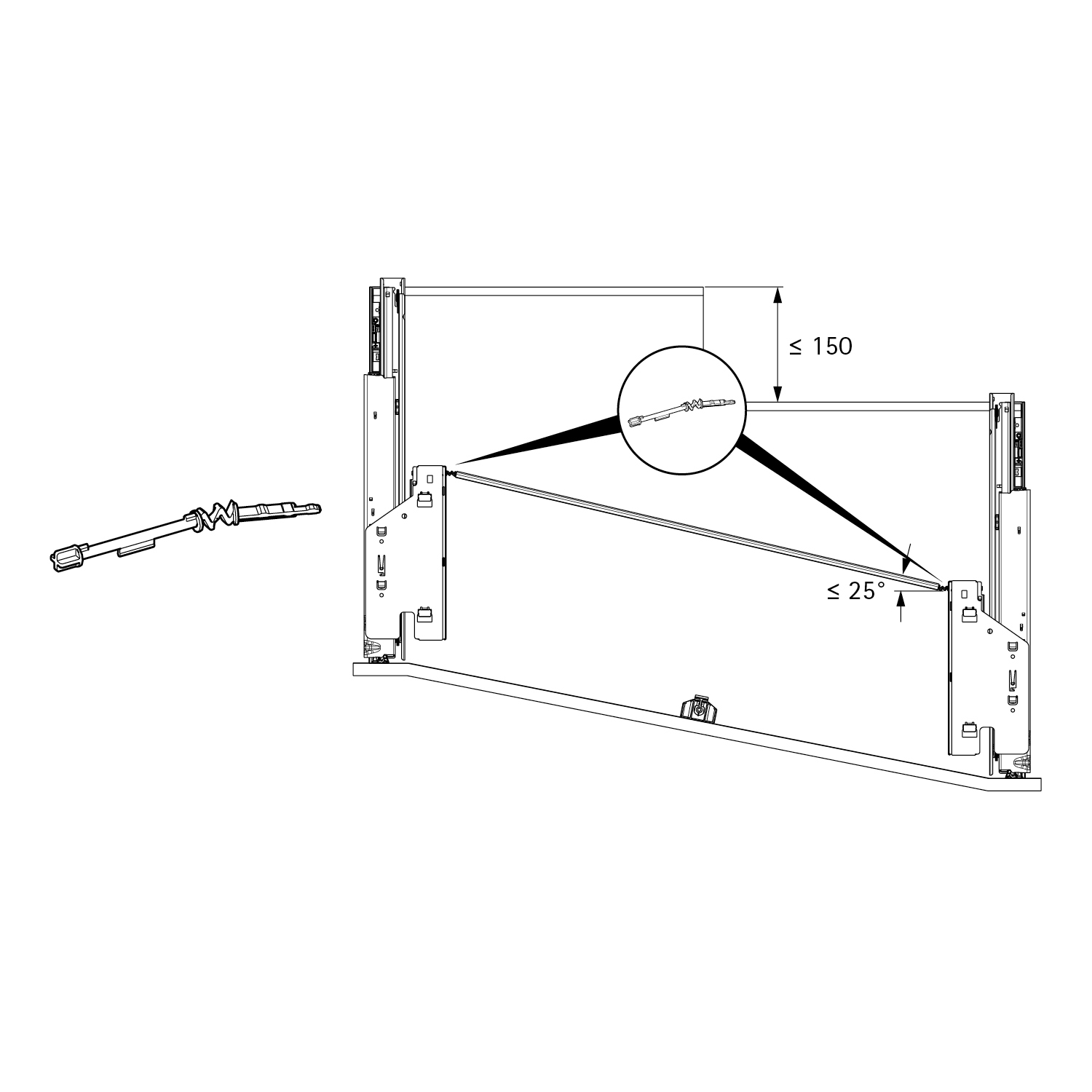 Adaptateur flexible pour la synchronisation Push to open Silent