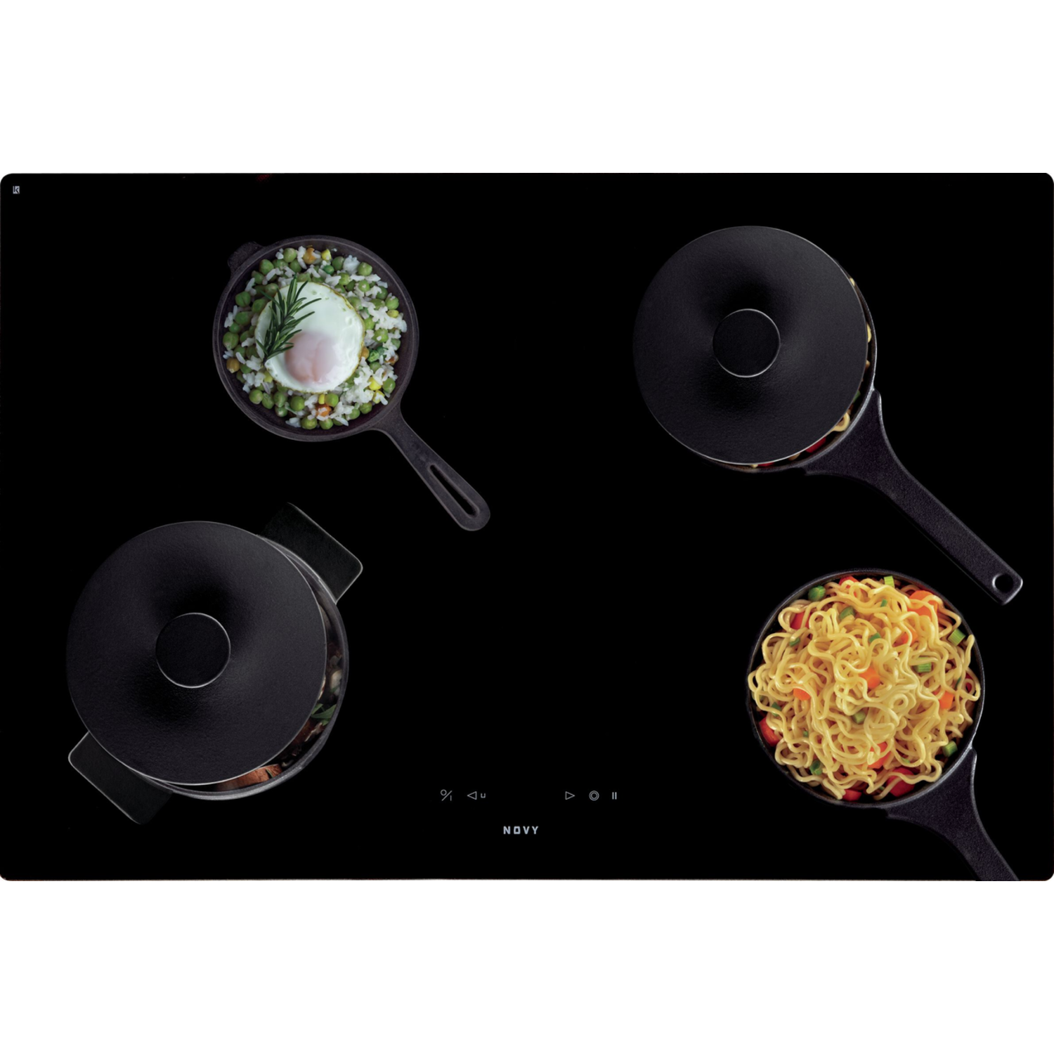 Novy vitrocéramique Comfort 78 cm 