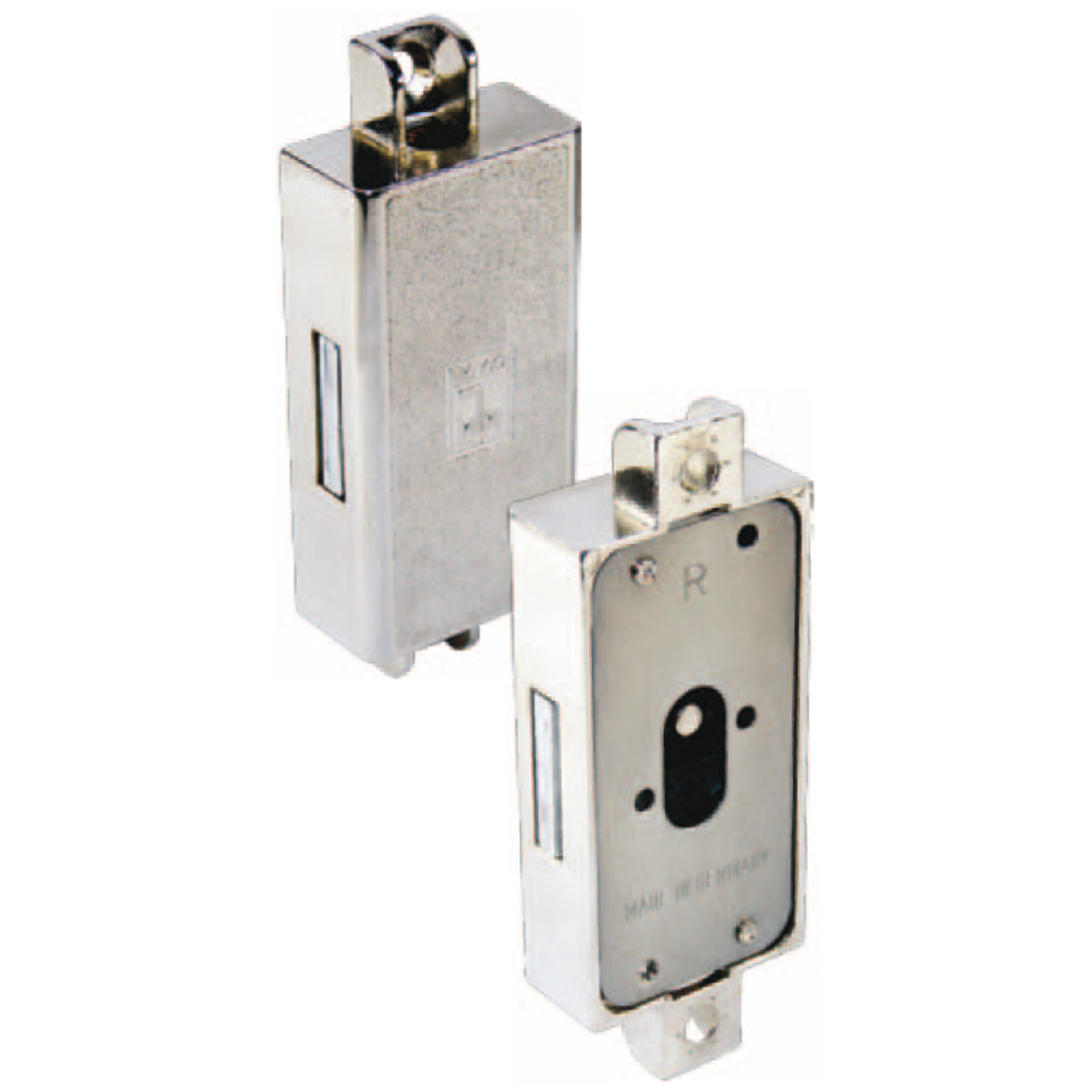 Draaistangslot 700-20mm links vernikkeld